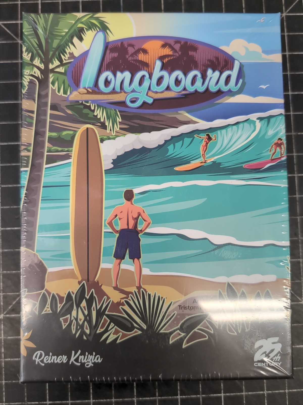 Longboard Reiner Knizia Card Game By 25th Century Games NIS