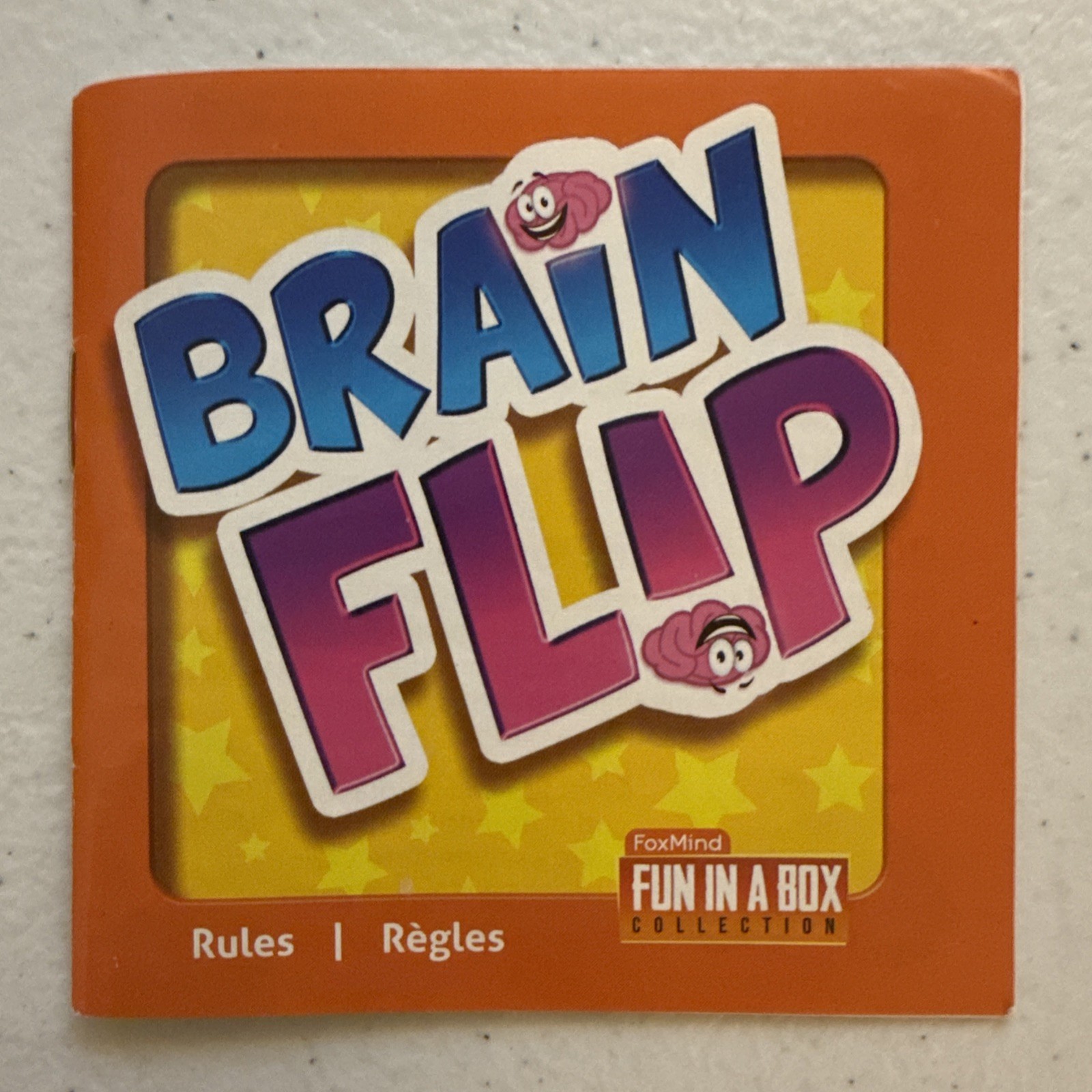 New – FoxMind Games Brain Flip – Ages 6+ | 2-6 players
