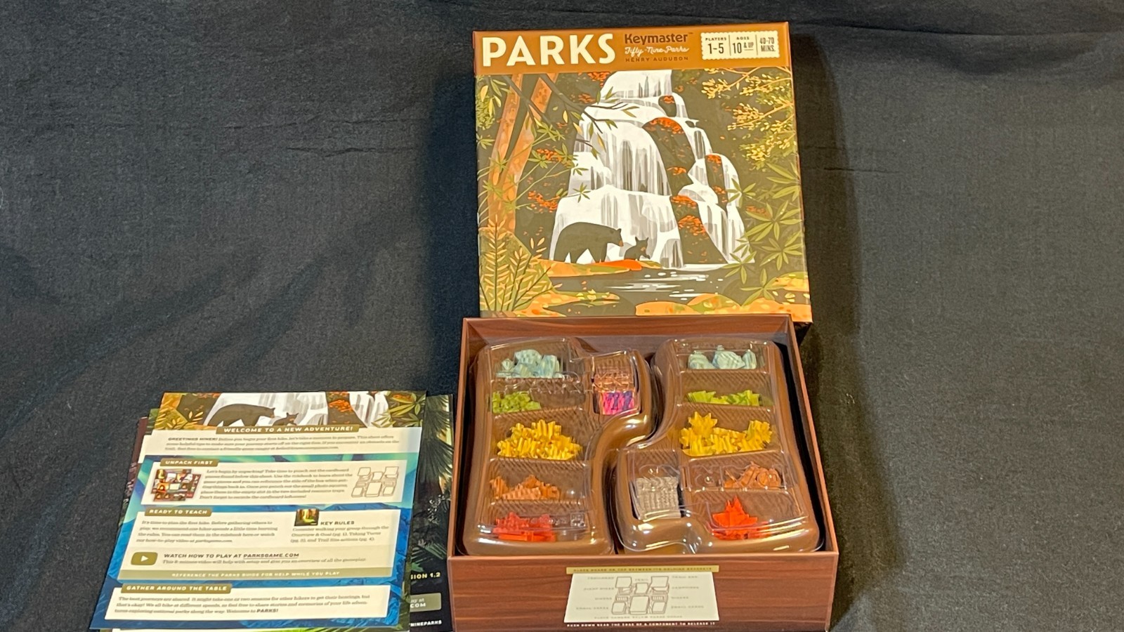 PARKS Board Game Keymaster Games Complete Award-Winning Strategy Game
