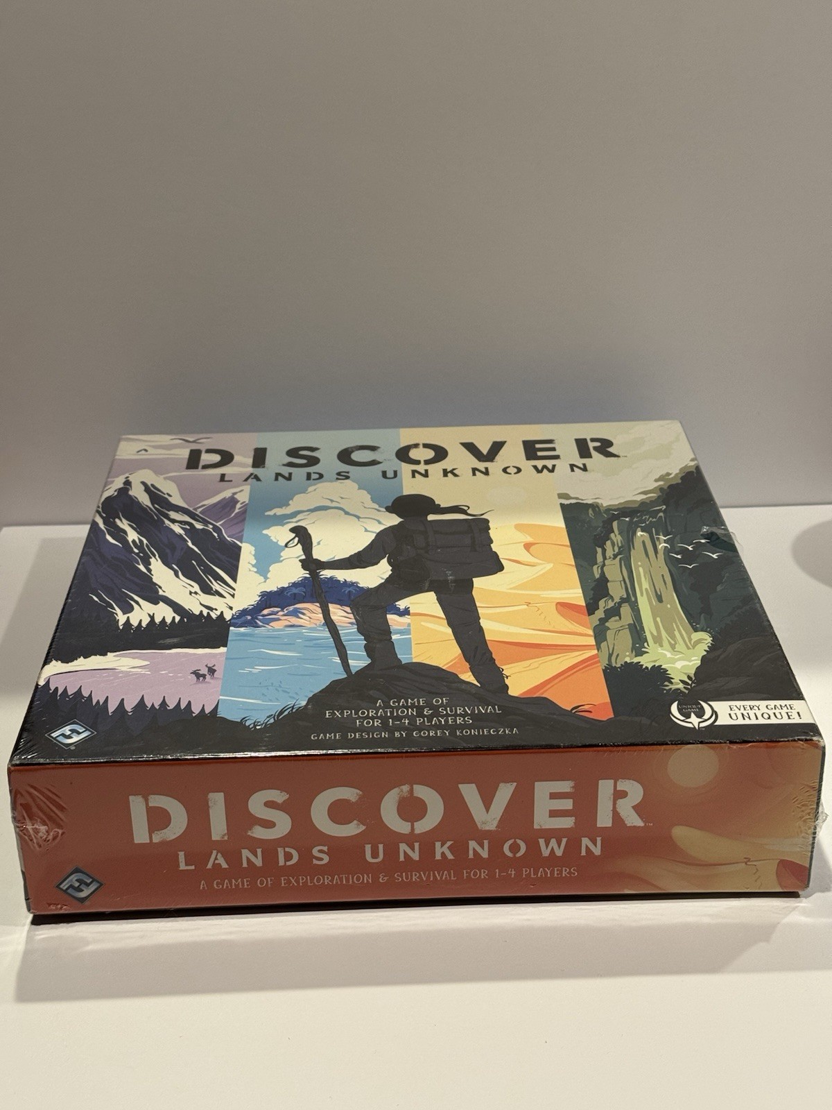 Discover Lands Unknown Board Game (FFG) – New & Sealed