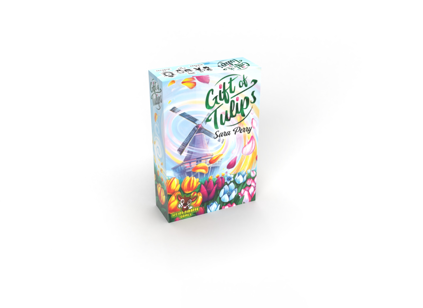 Gift Of Tulips Card Game Weird Giraffe Games GIR-09000 Family Quick Play