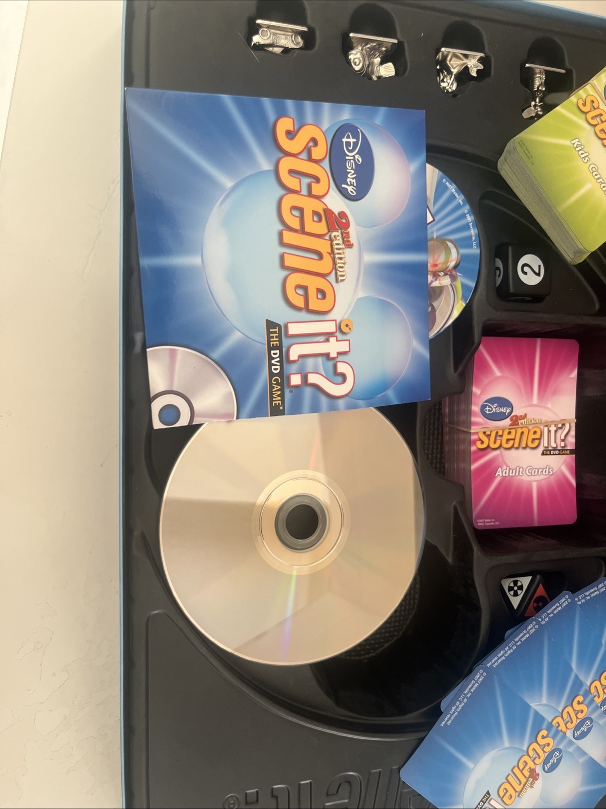 Disney Scene It – DVD Game – 2nd Edition – COMPLETE – ScreenLife – 2007 – Trivia
