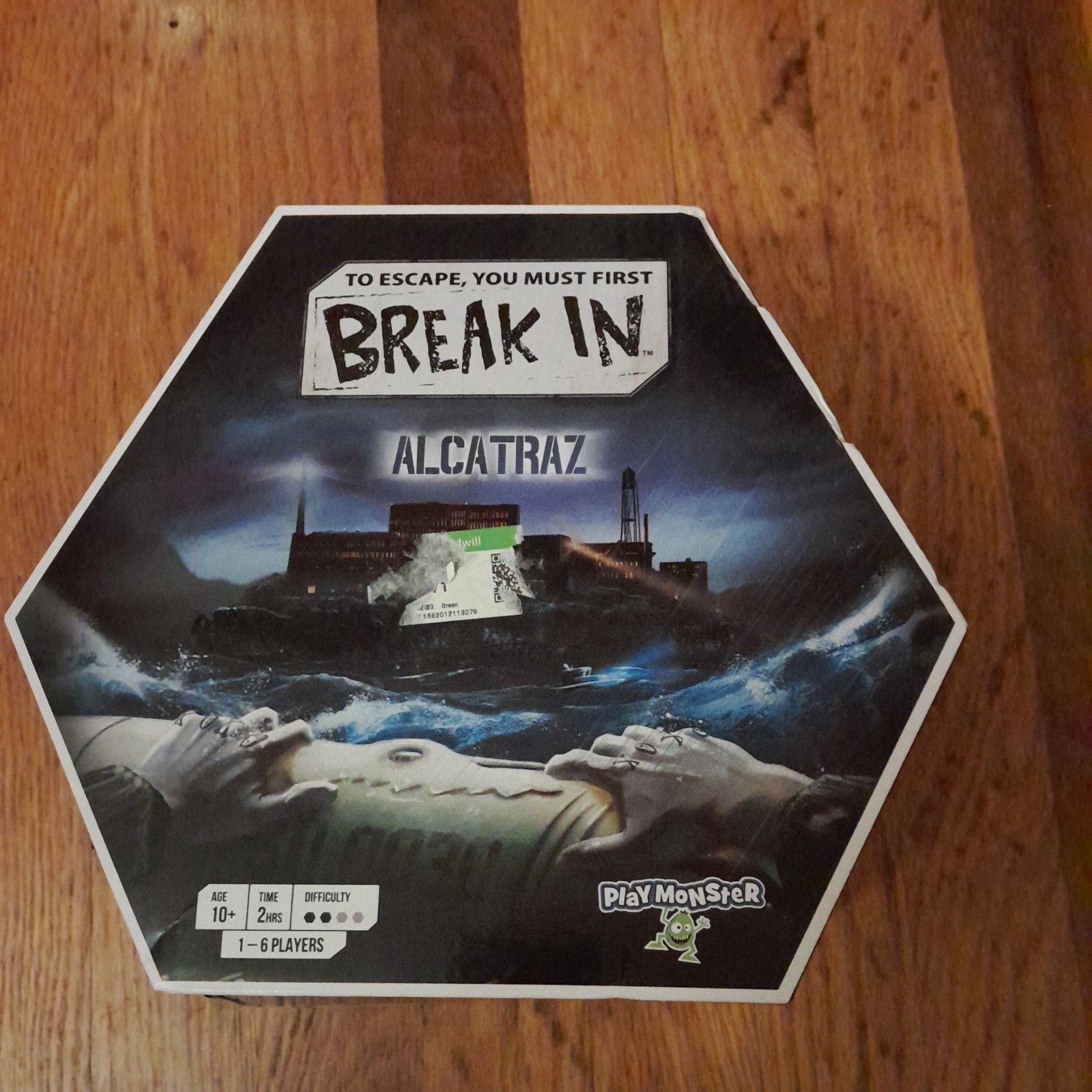 Break In Alcatraz Board Game Family Game Escape Room Game