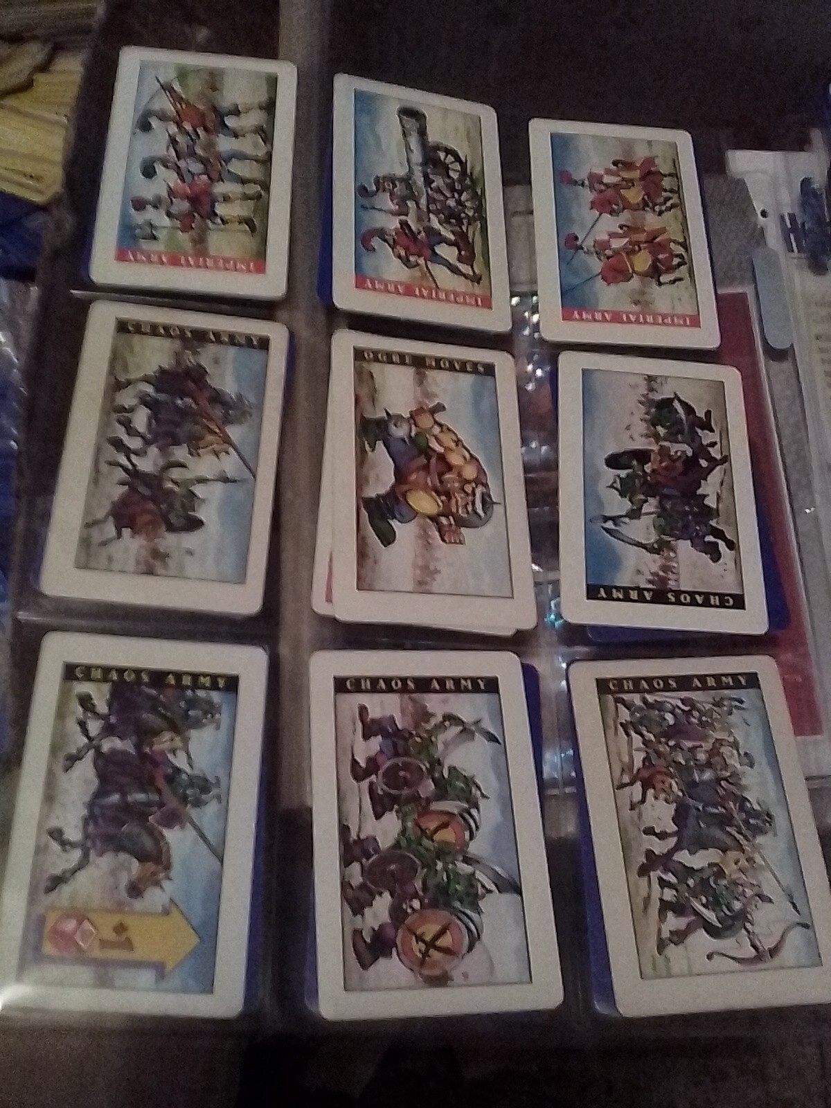 Miscellaneous Battle Masters Movement Cards 1992 MB Board Game(36total)