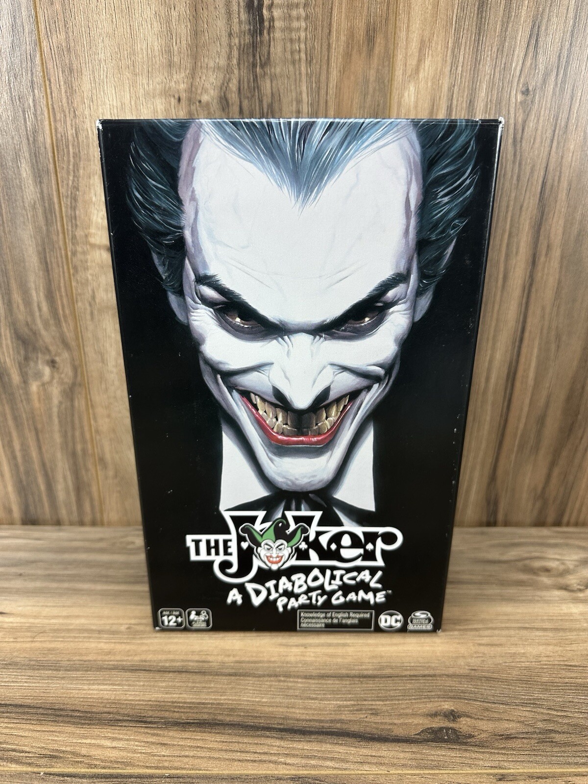 DC Comics The Joker A Diabolical Party Game 100% Complete Batman