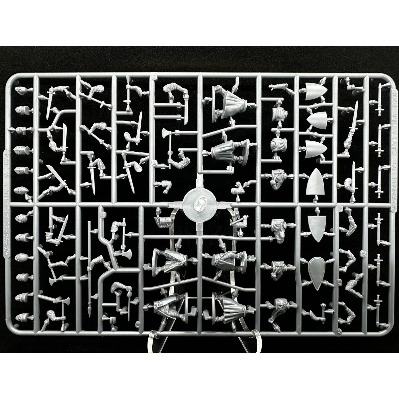 Wargames Atlantic The Age of Chivalry Foot Knights 28mm Fantasy Miniatures
