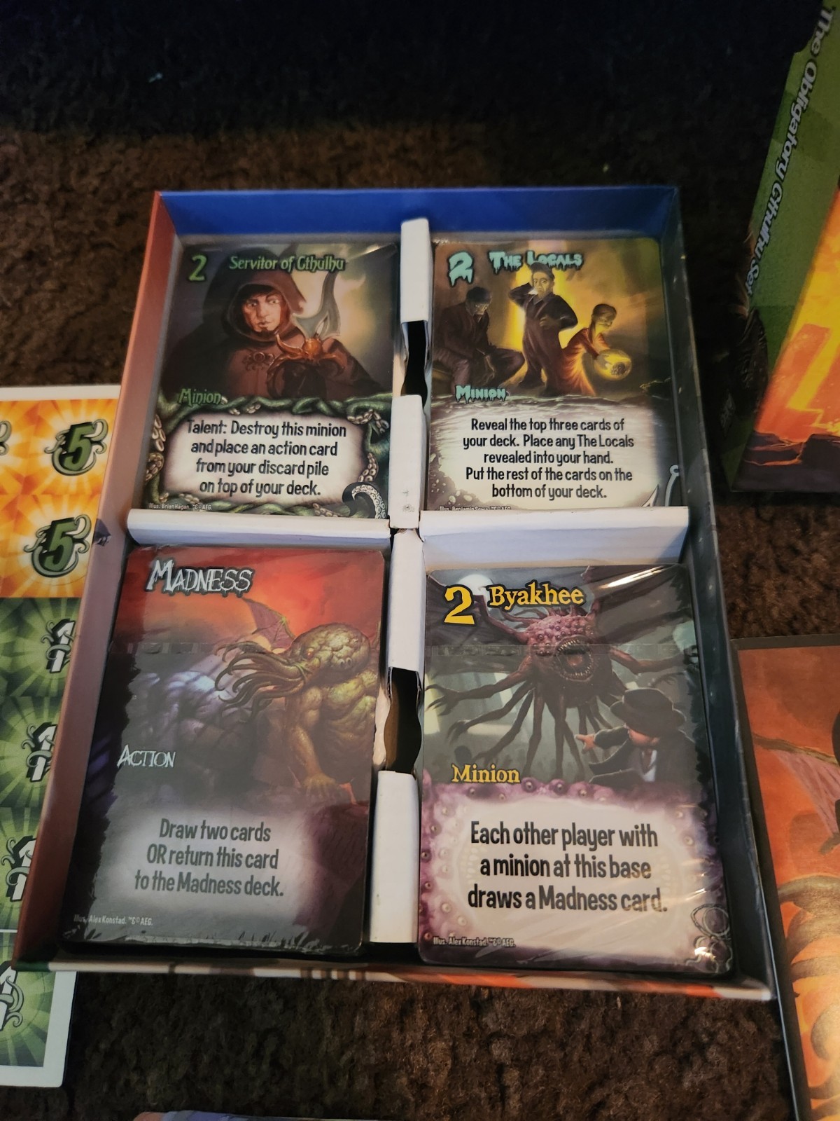 **Open Box But NEW – Smash Up The Obligatory Cthulhu Expansion Game – AEG