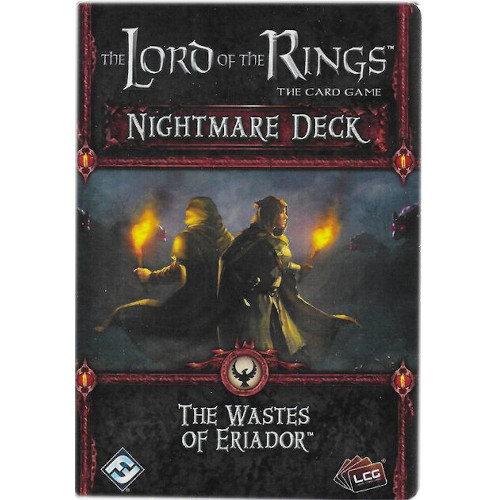 Lord of the Rings LCG: The Wastes of Eriador Nightmare Deck Game Expansion – New