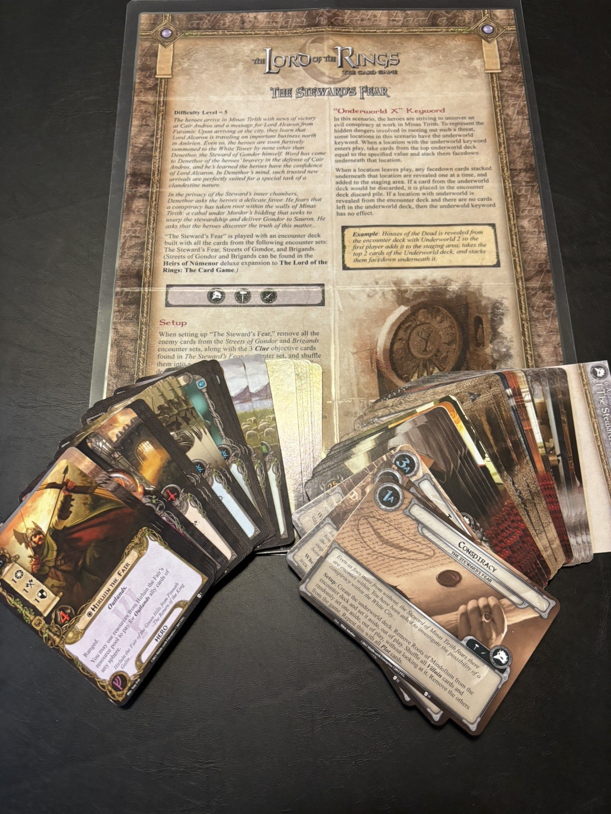 Lord of the Rings LCG – Complete Against the Shadow Cycle, Expansion + 6 APs