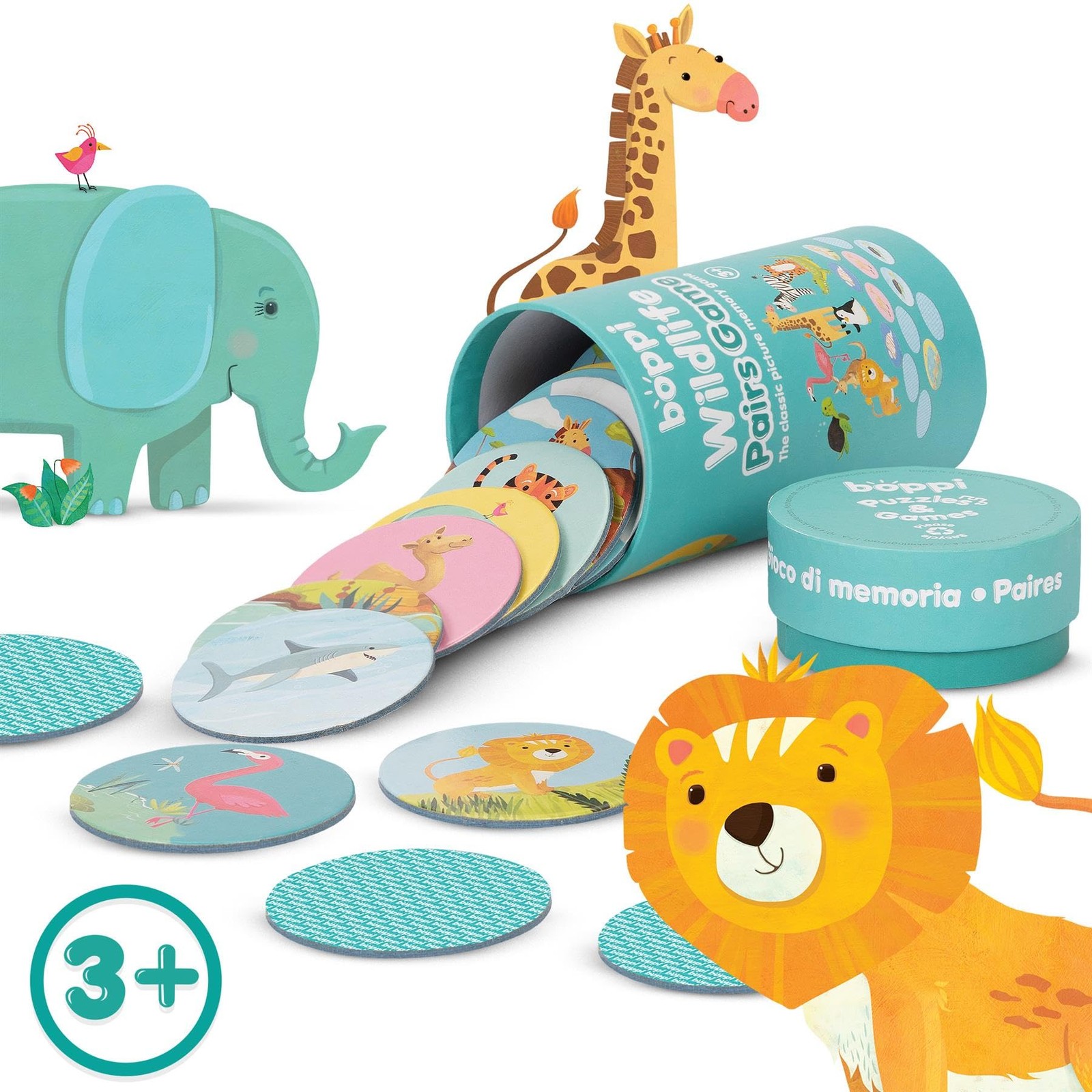 Pairs Memory Game/Matching Game for Toddlers – Engaging Educational/Montessor…