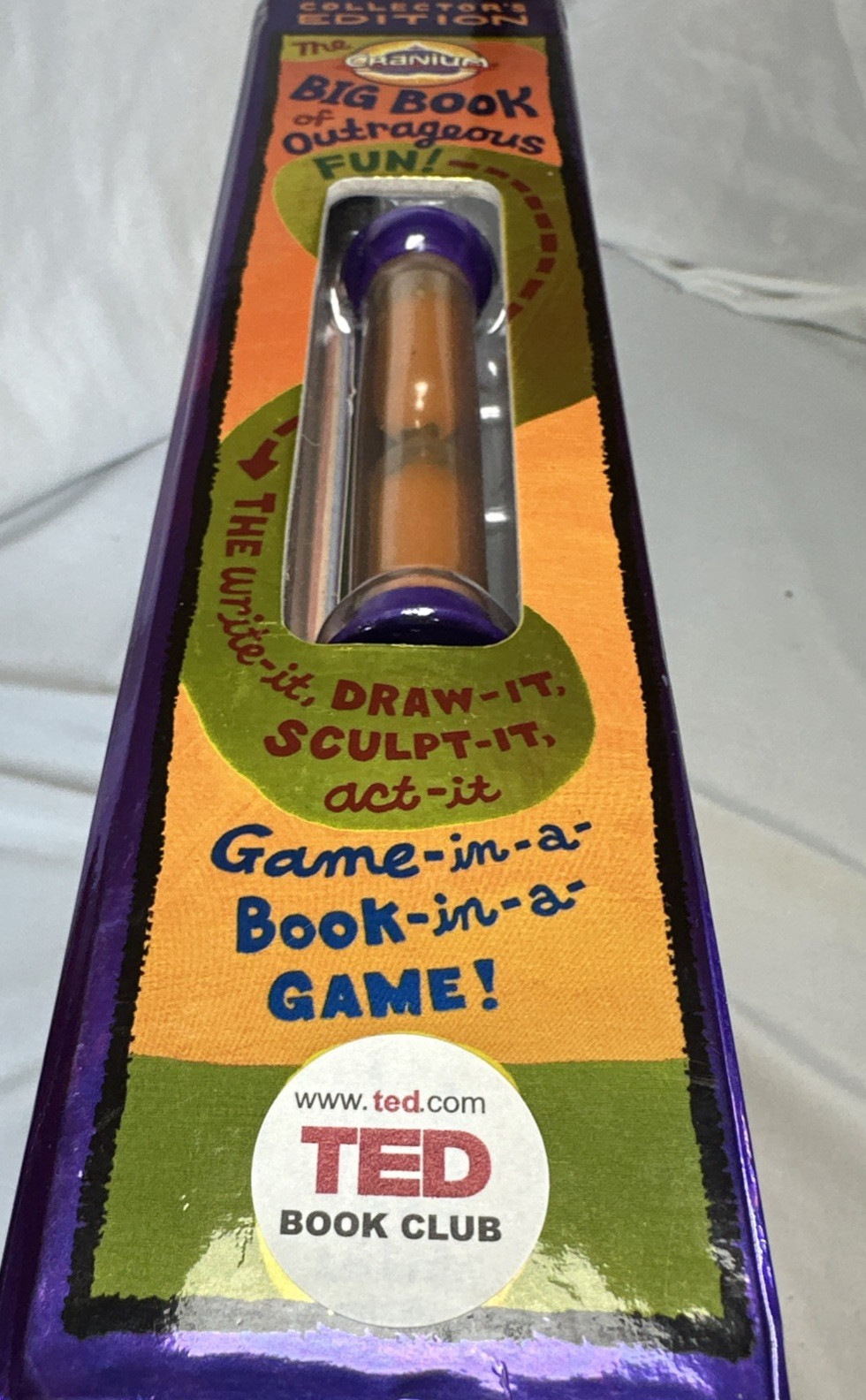 Cranium Big Book of Outrageous Fun Collector’s Edition Baseman Game Activity Bk