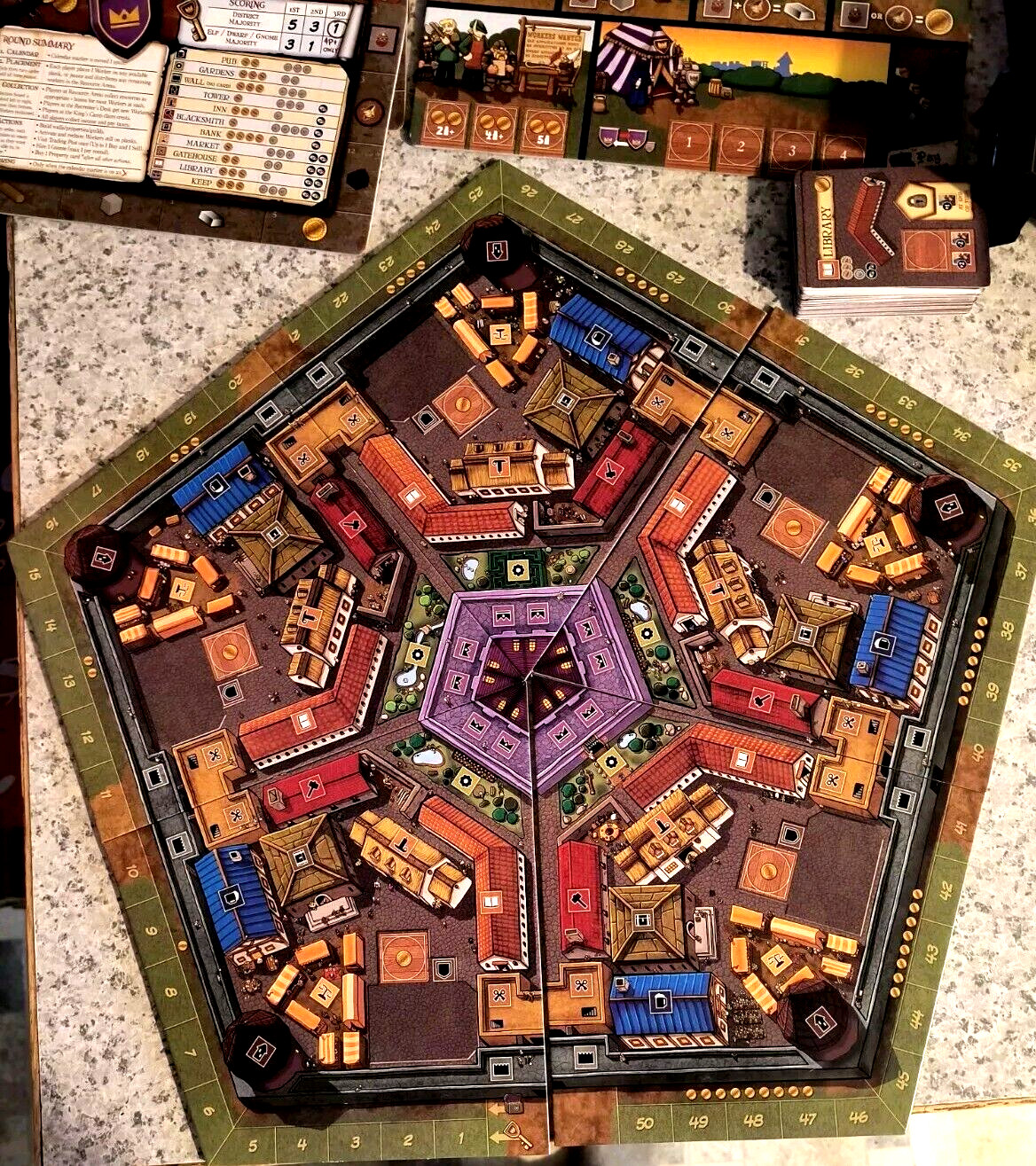 BELFORT By Tasty Minstrel Games TMG 1st Edition Out Of Print Complete MINT