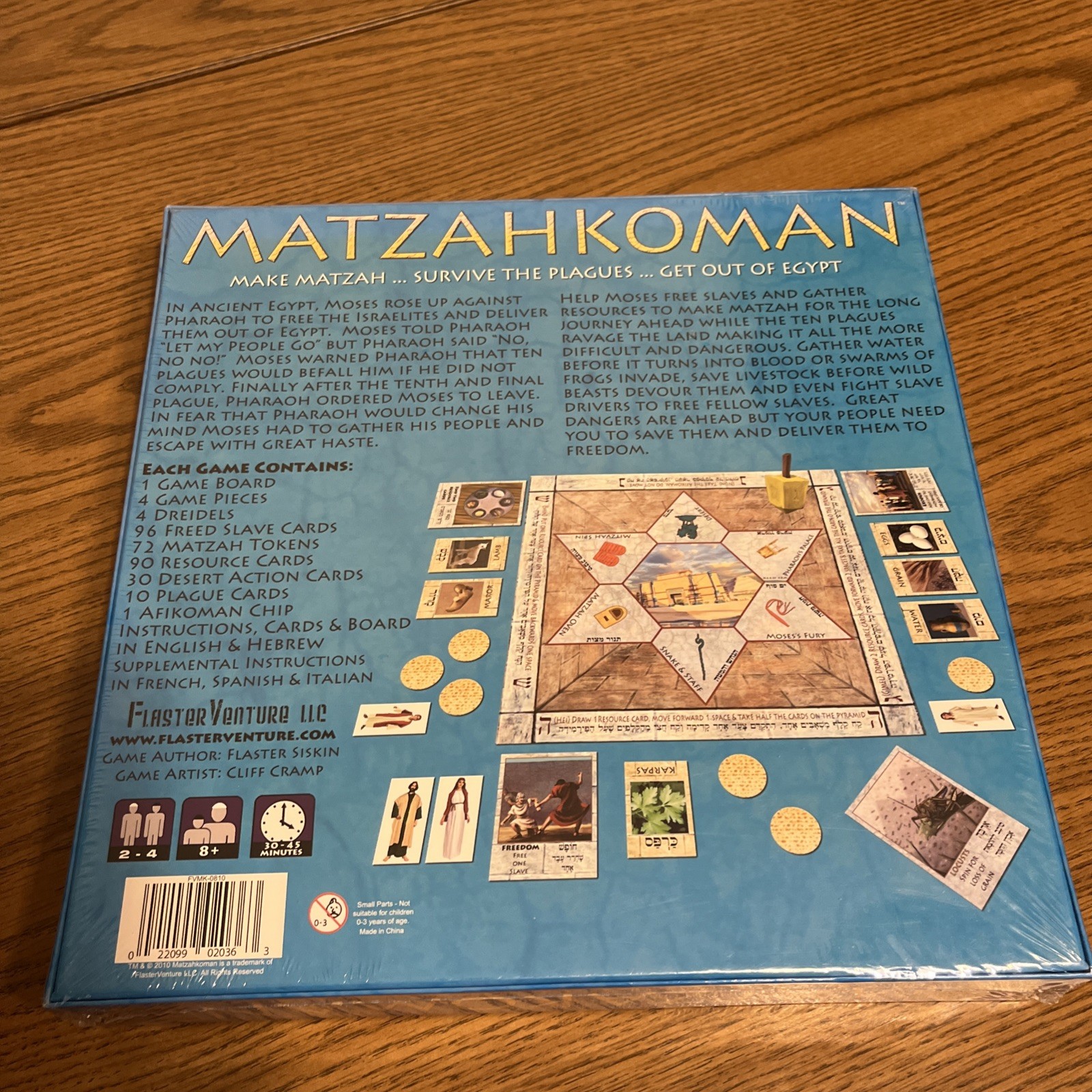 MATZAKOMAN– Board Game -Jewish Pesach And Passover–Themed Game–8 Years and Up