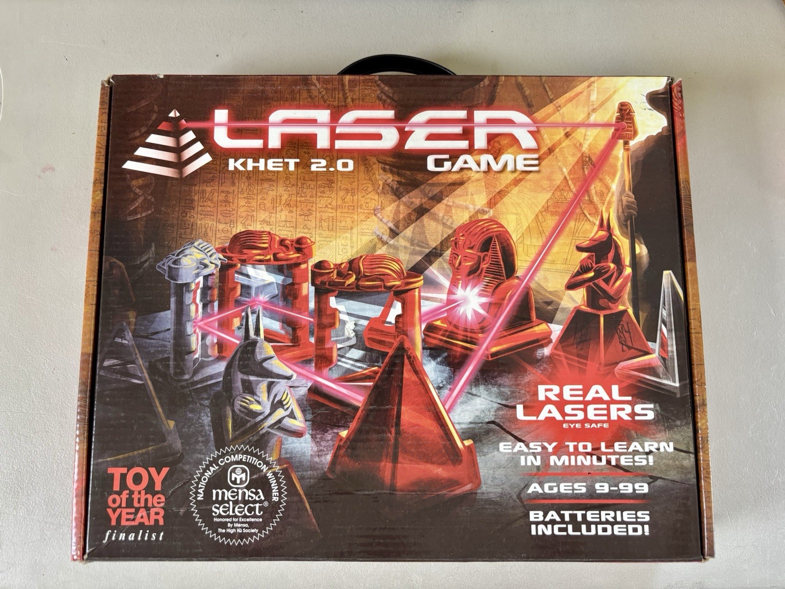 Laser Khet 2.0 Board Game Real Laser Strategy Game Tested Works