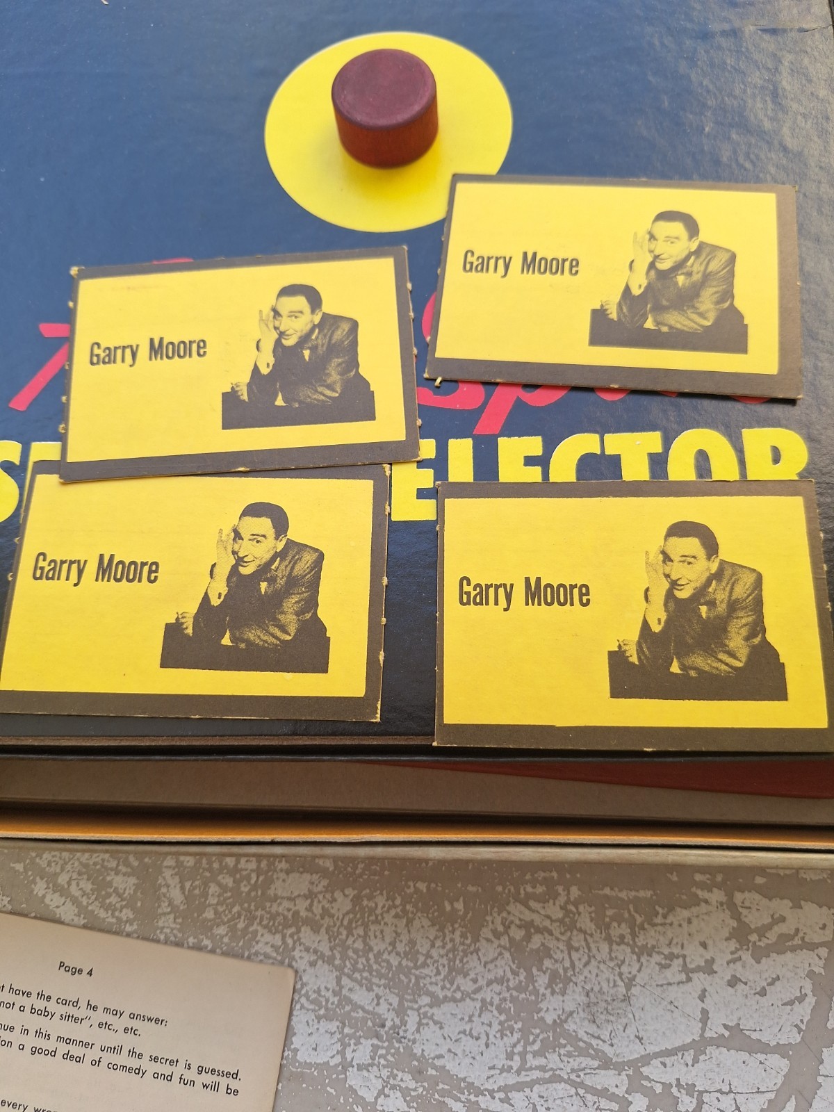 Vintage Lowell Boardgame “I’ve Got A Secret” Box Fair Condition FREE SHIPPING!