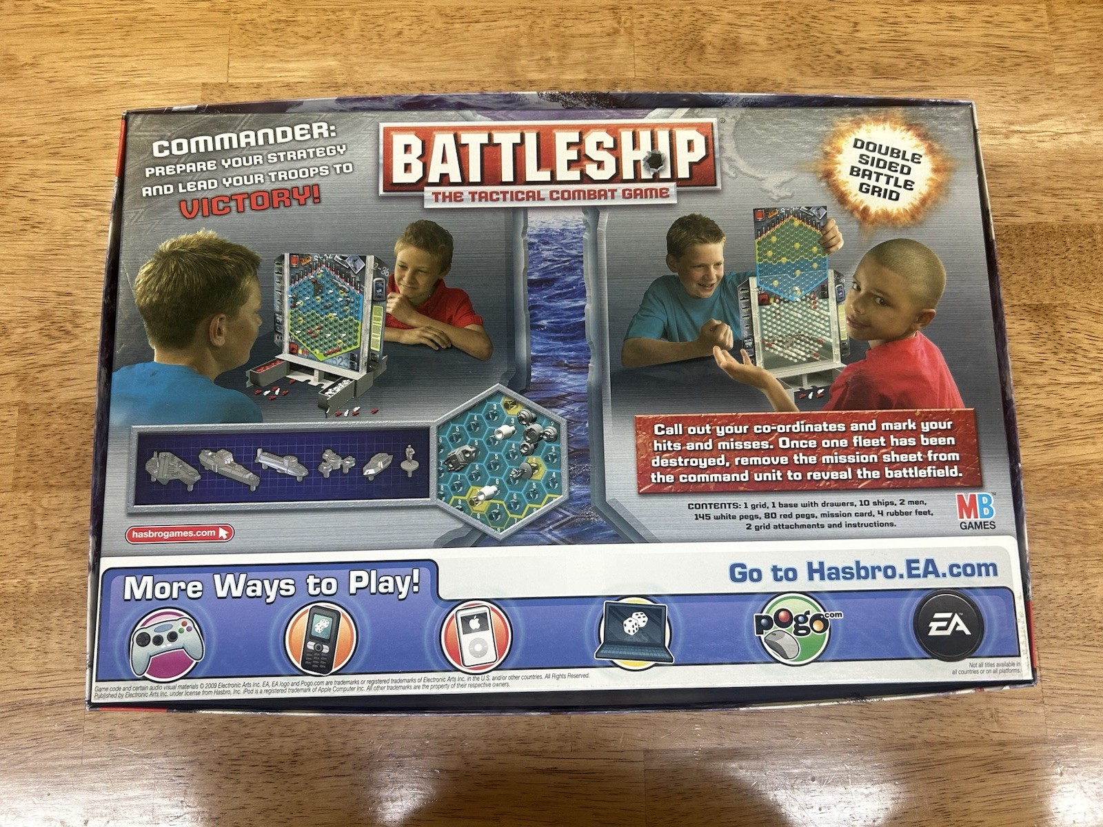Battleship Tactical Combat Board Game 100% Complete – Hasbro Milton Bradley EUC