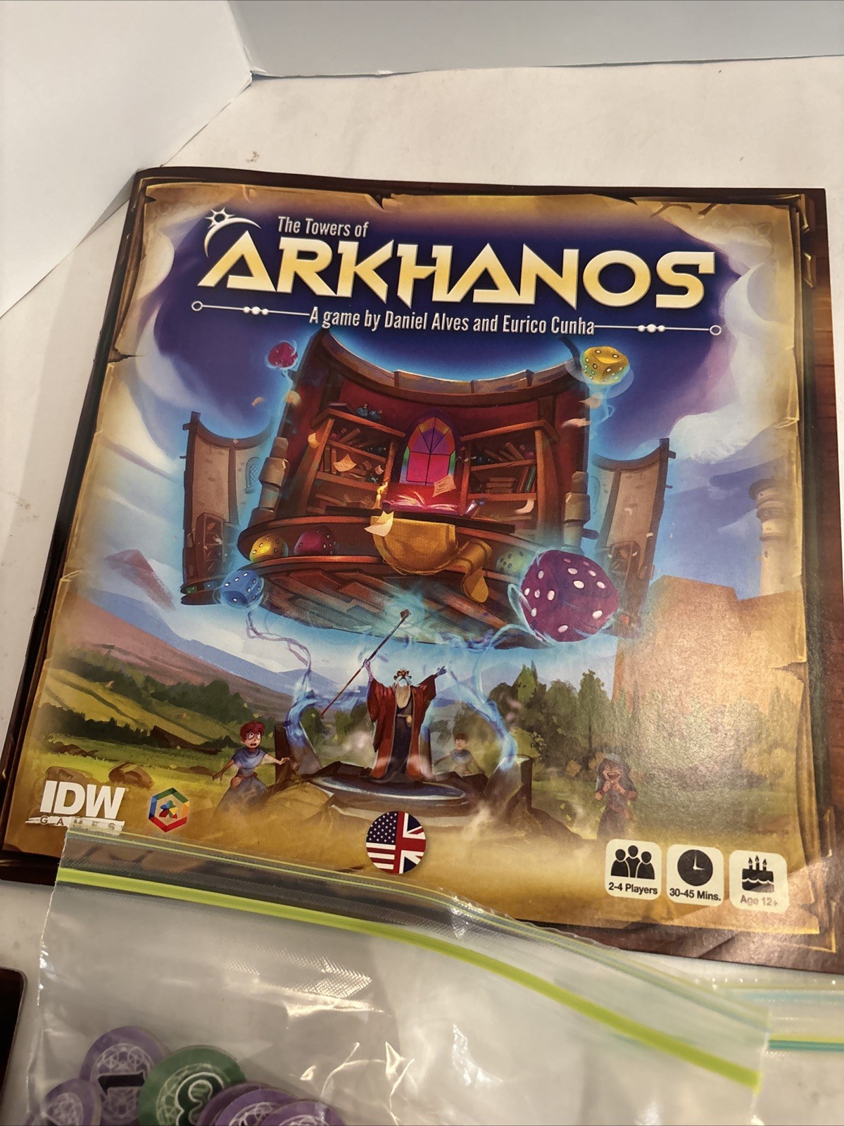 The Towers of Arkhanos Board Game Complete