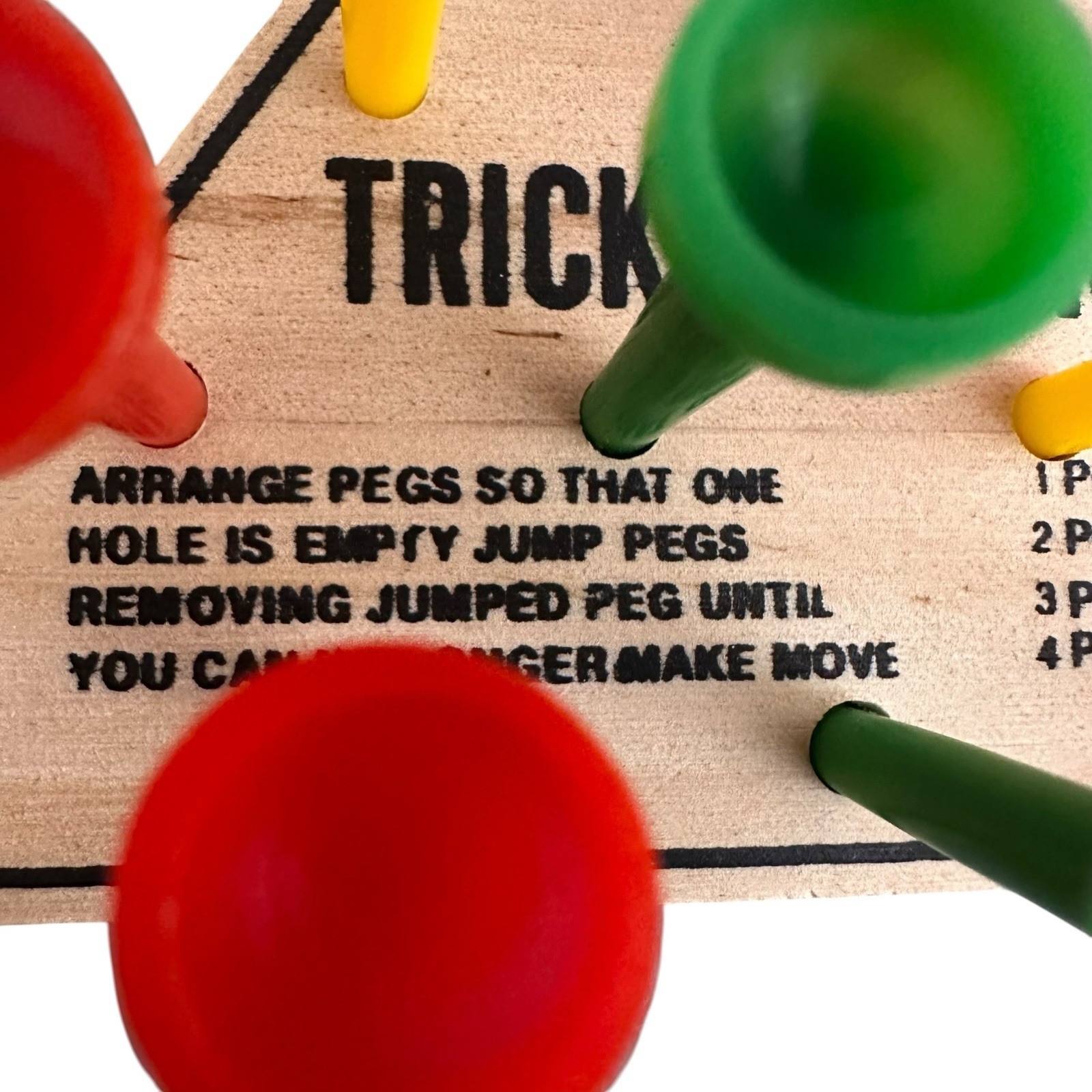 Portable Tricky Triangle Solitaire Game Engaging Strategy for Travelers