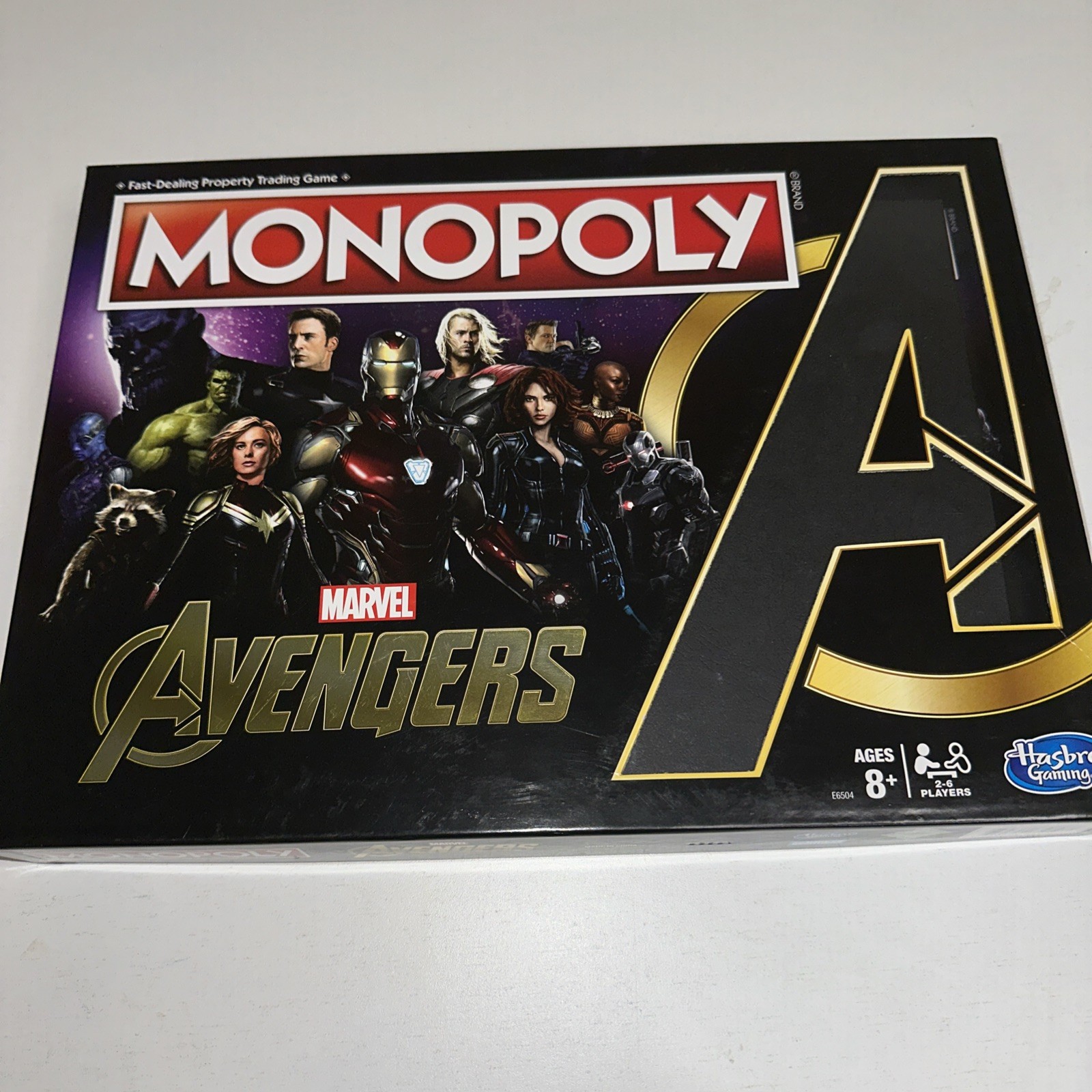 Monopoly Marvel Avengers Edition-Hasbro Gaming-New Open Box with Sealed contents