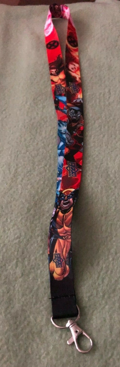 Marvel X-Men Wolverine Storm Jean Grey GenCon Promo Upper Deck Lanyard New