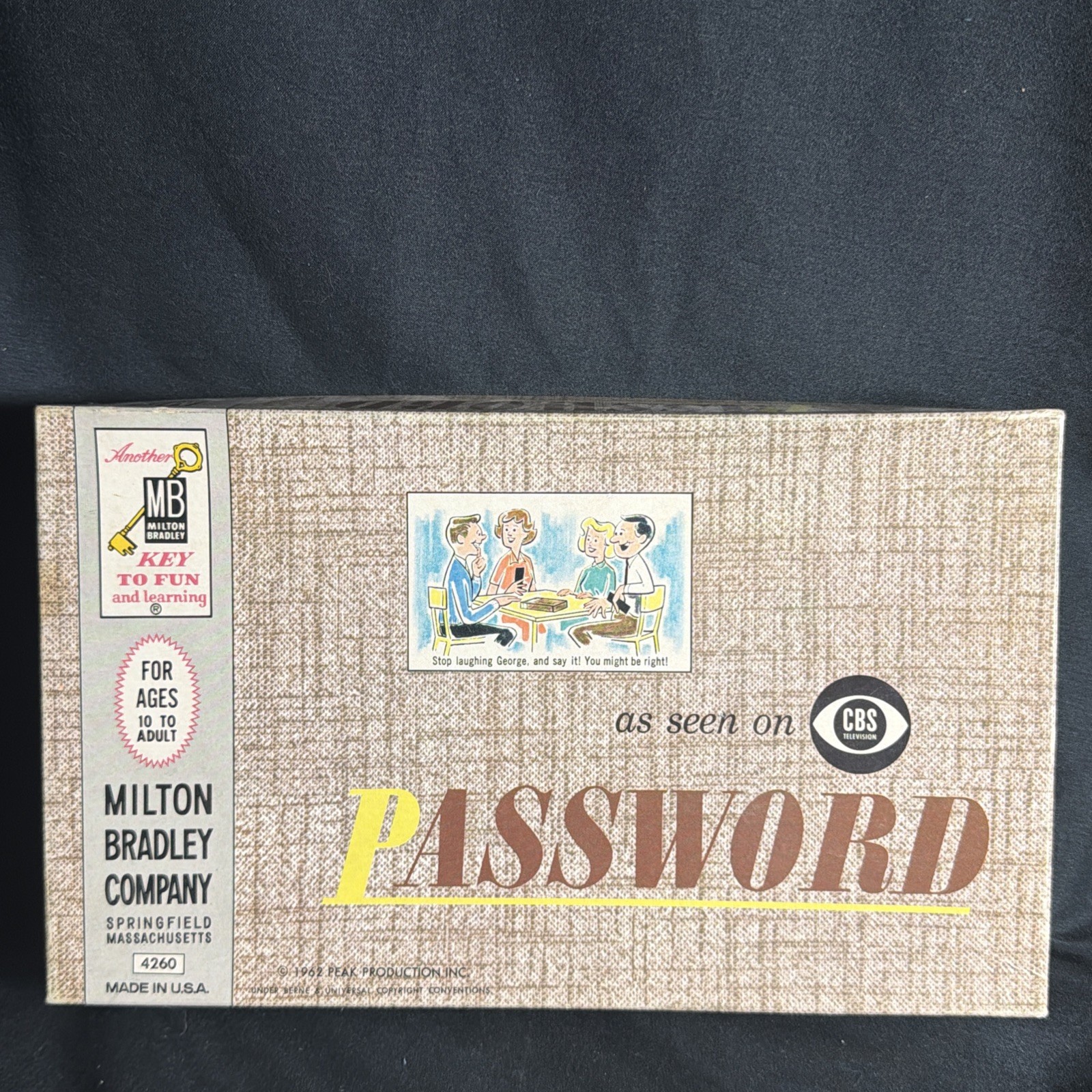 Vintage 1962 Milton Bradley Password Game #4260 Volume 2 Complete Made In USA