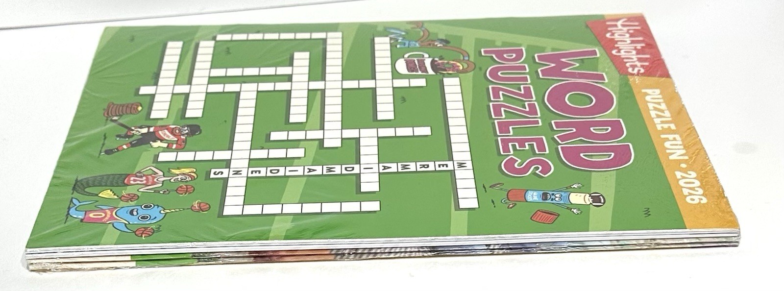 HIGHLIGHTS Kids Activity Puzzle Book Set 4 Fun Books Mazes Word Games Brain, NEW