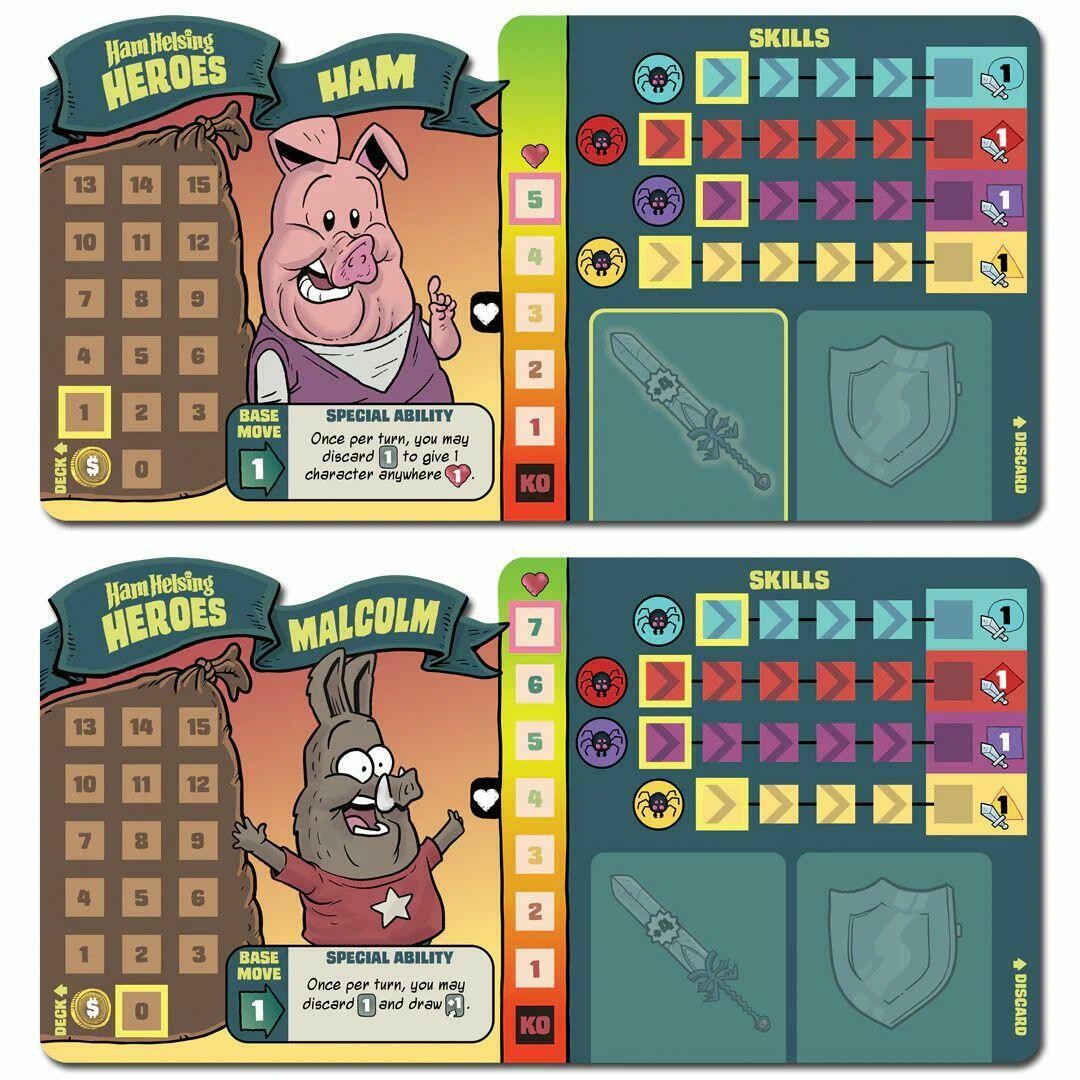 Ham Helsing Adventure Board Game