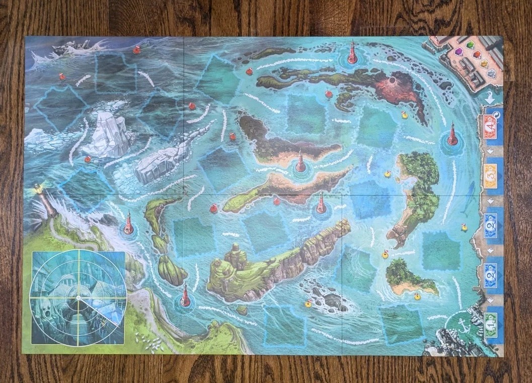 Deep Blue BoardGame Days of Wonder 2019 Family Ocean Sea Diving Game Treasure