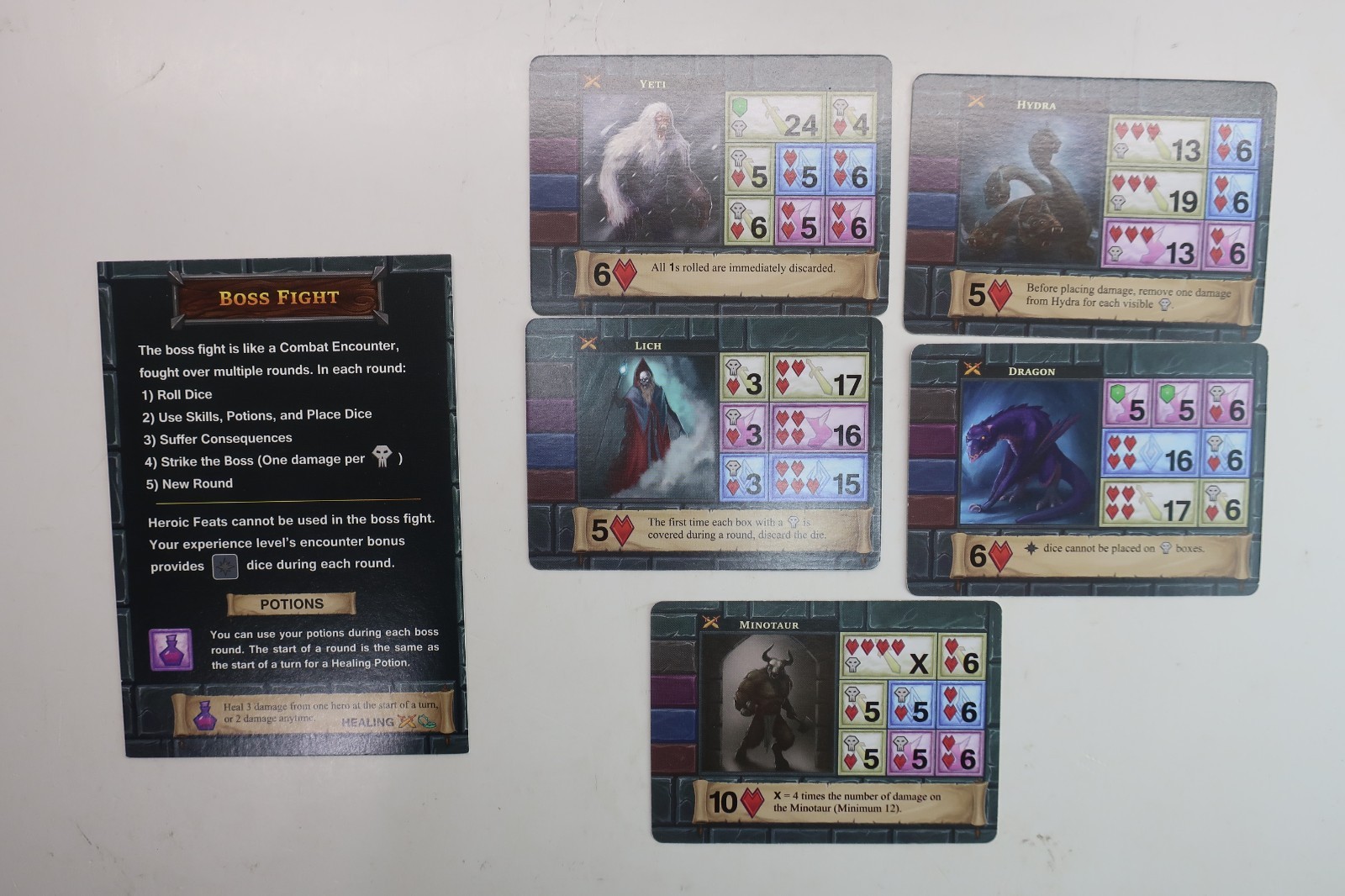 Asmadi Games One Deck Dungeon By Chris Cieslik 1-2 Players – 100% Complete