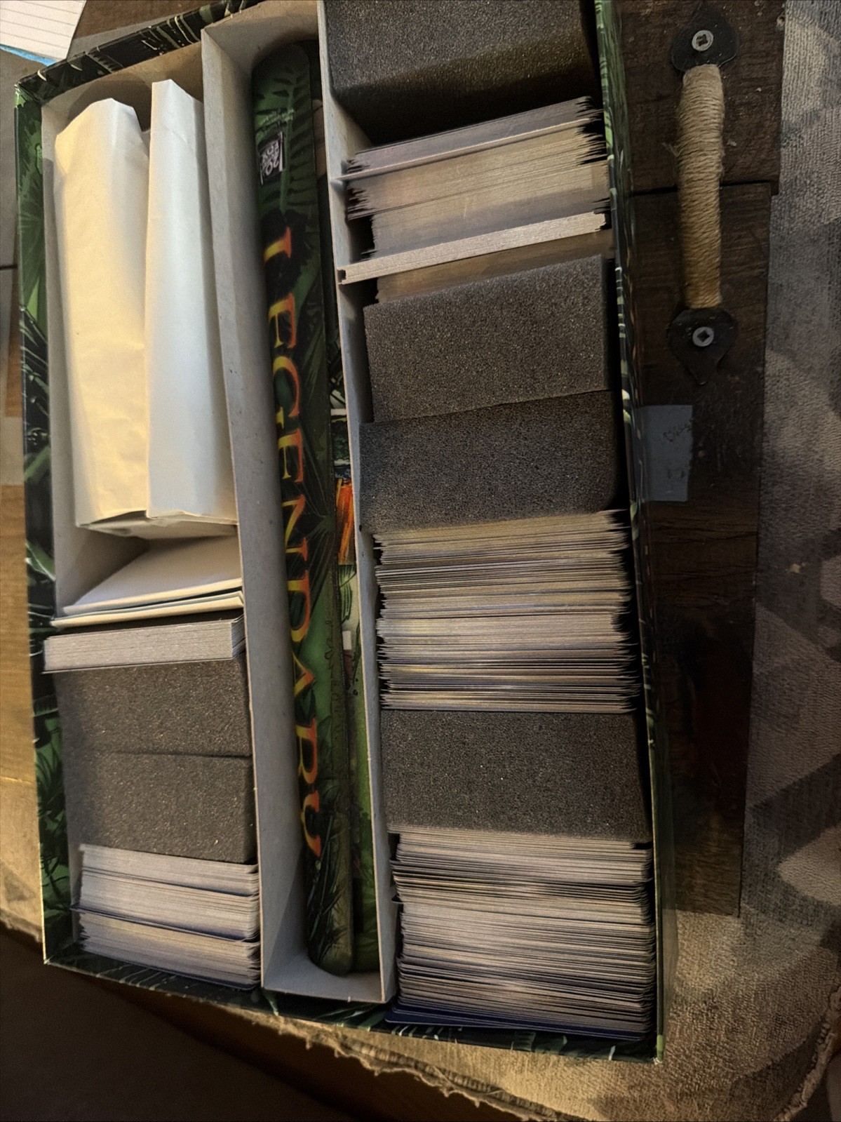 Legendary Encounters PREDATOR Deck Building Game COMPLETE Upper Deck 2015