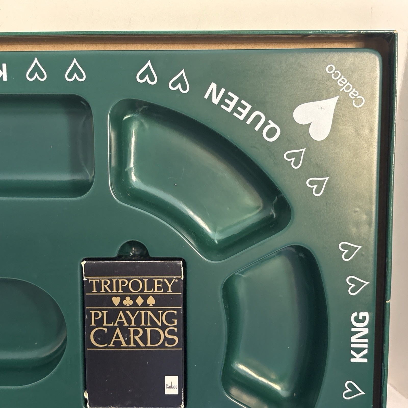 Tripoley 1968 Cadaco No. 300 Special Edition Substitute Chips READ Board Game