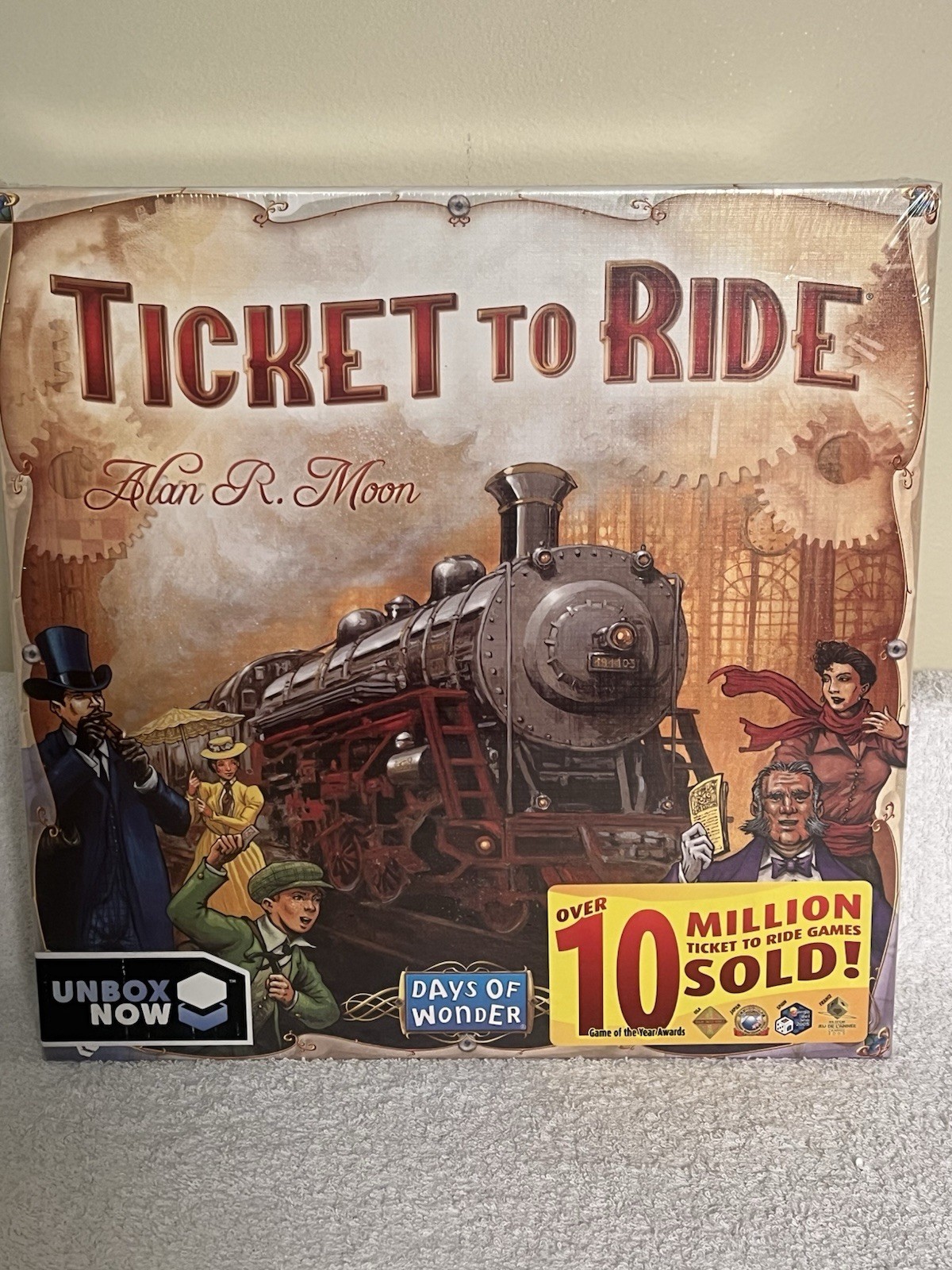[NEW SEALED] Ticket To Ride Board Game – Days Of Wonder / Alan R. Moon