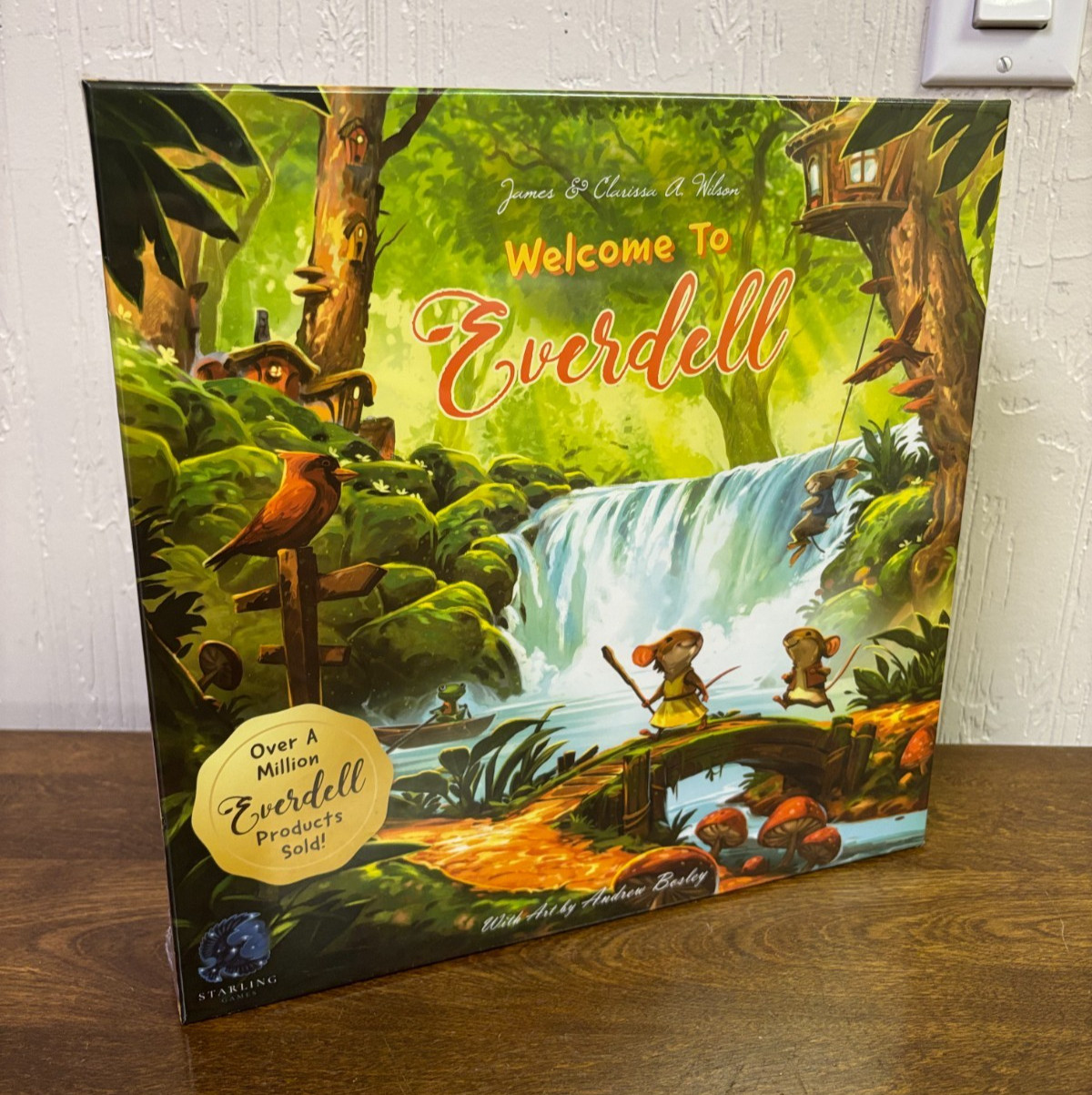 Sterling Games Welcome To Everdell My Lil Family Kids Board Game New Sealed
