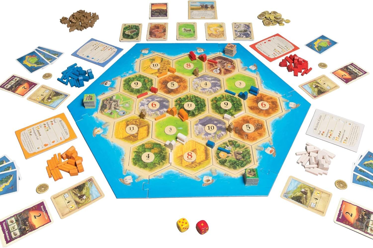 Catan Traders and Barbarians Expansion Board Game for 2 to 4 Players