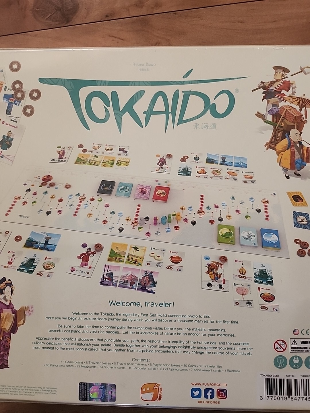 Tokaido 10th Anniversary Edition..SEALED In Plastic