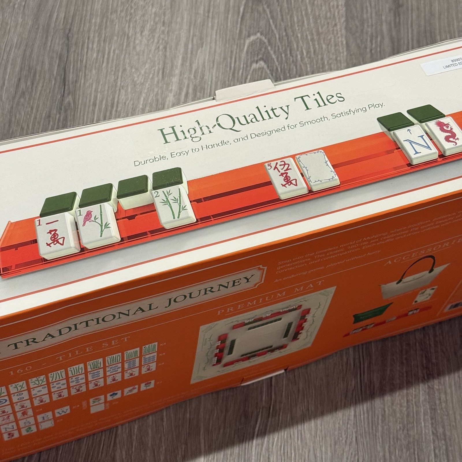 Maison Lude Mahjong Limited Edition 160 Tile Set With Mat & Accessories New Box
