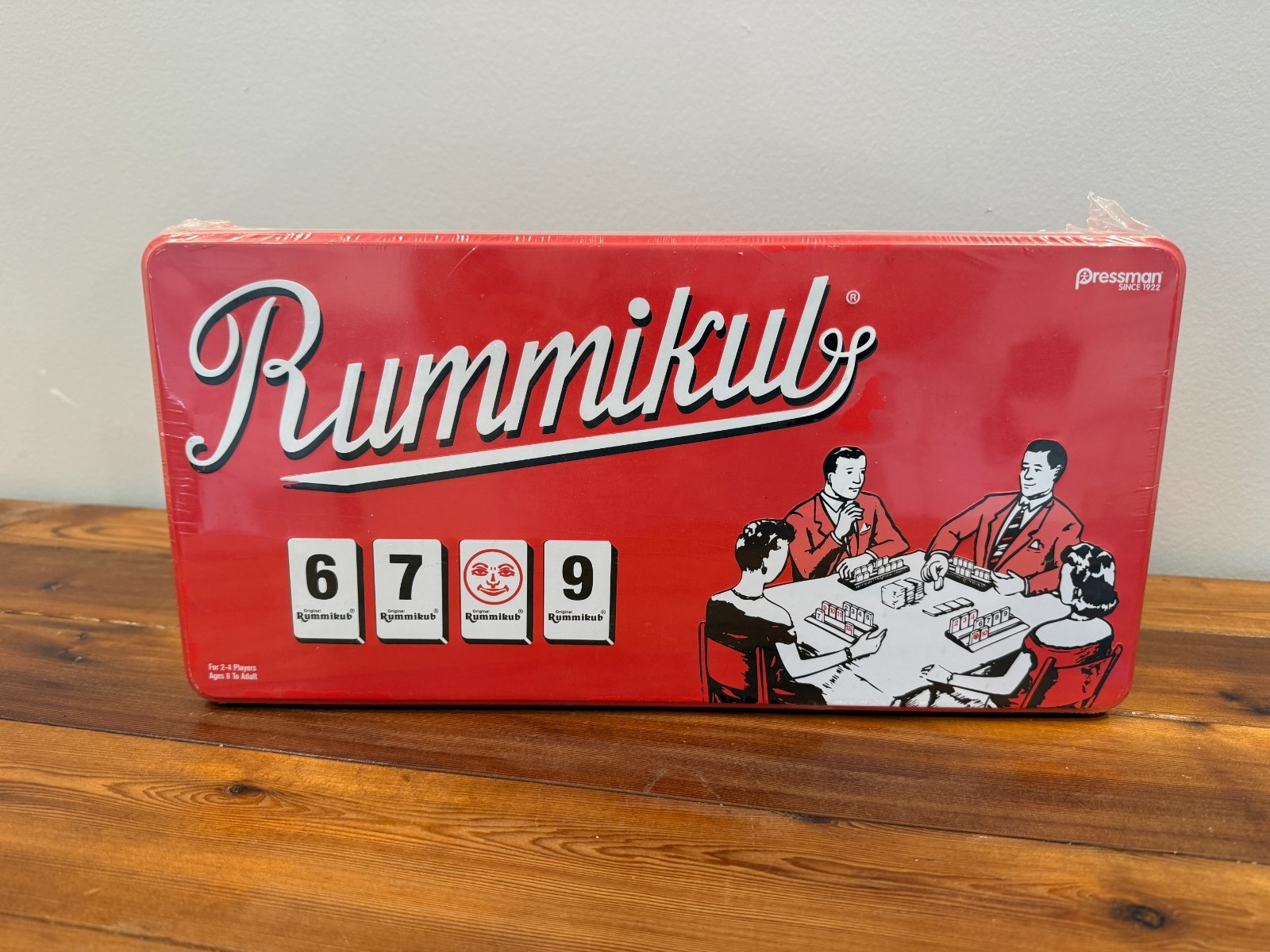 Rummikub Retro Tin The Original Rummy Tile Game By Pressman