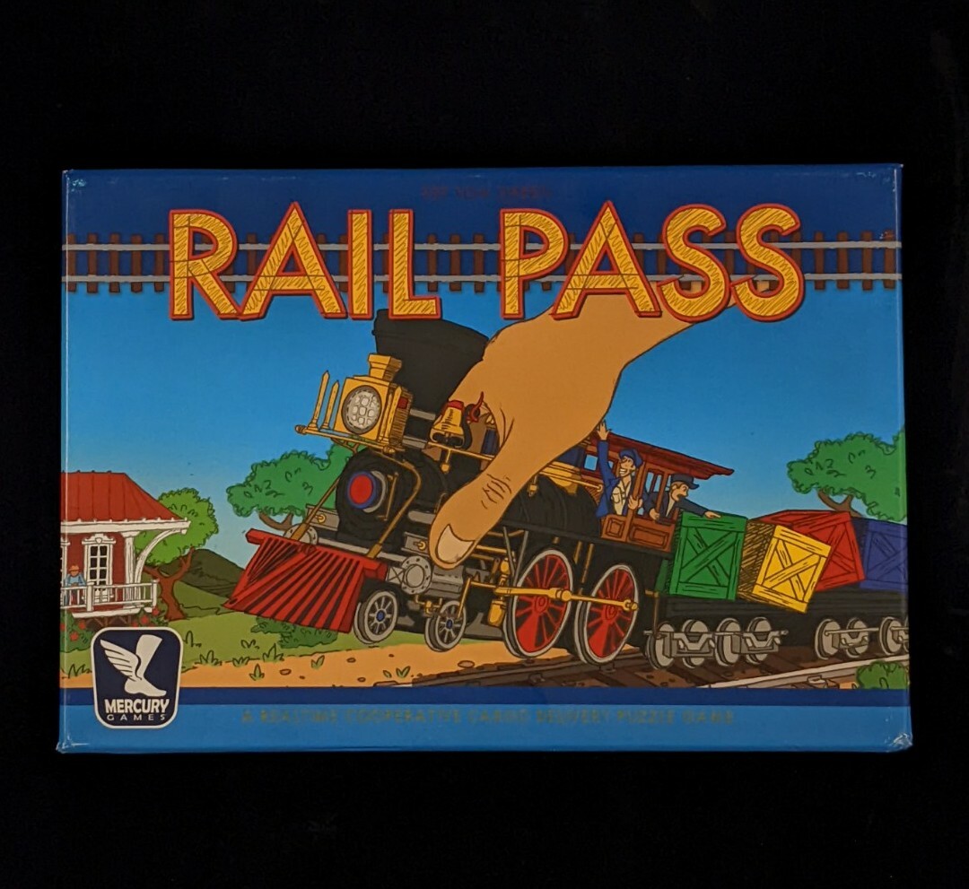 Realtime Cooperative Cargo Delivery Game RAIL PASS by Mercury Games NM Railroad