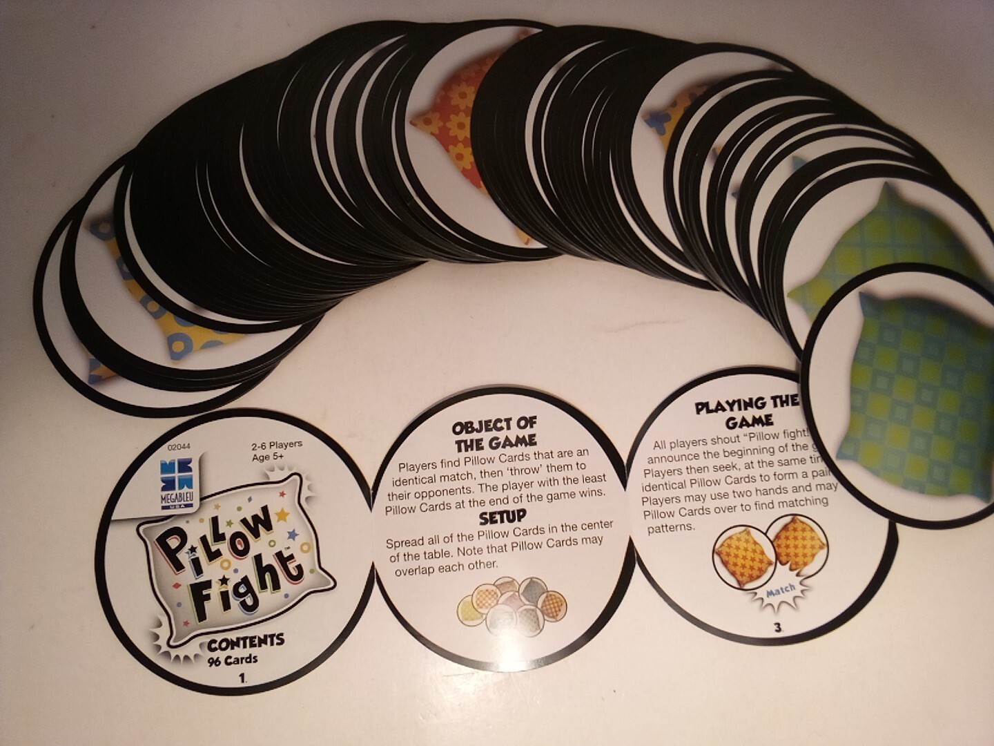 Kids Sleepover Game Lot – THE SLEEPOVER PARTY GAME & PILLOW FIGHT CARD GAME
