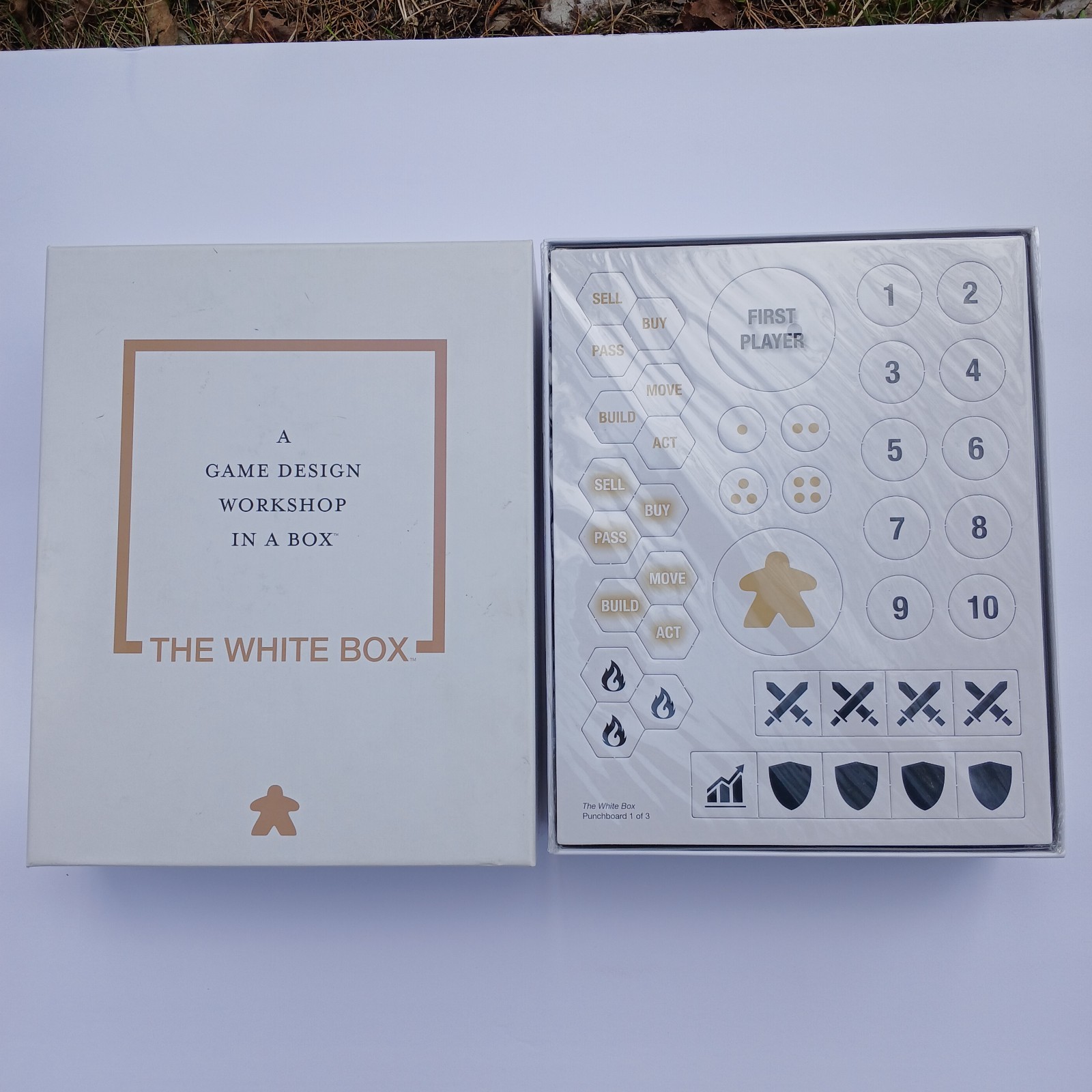 The White Box (A Game Design Workshop in a Box) Atlas Games New Open Box