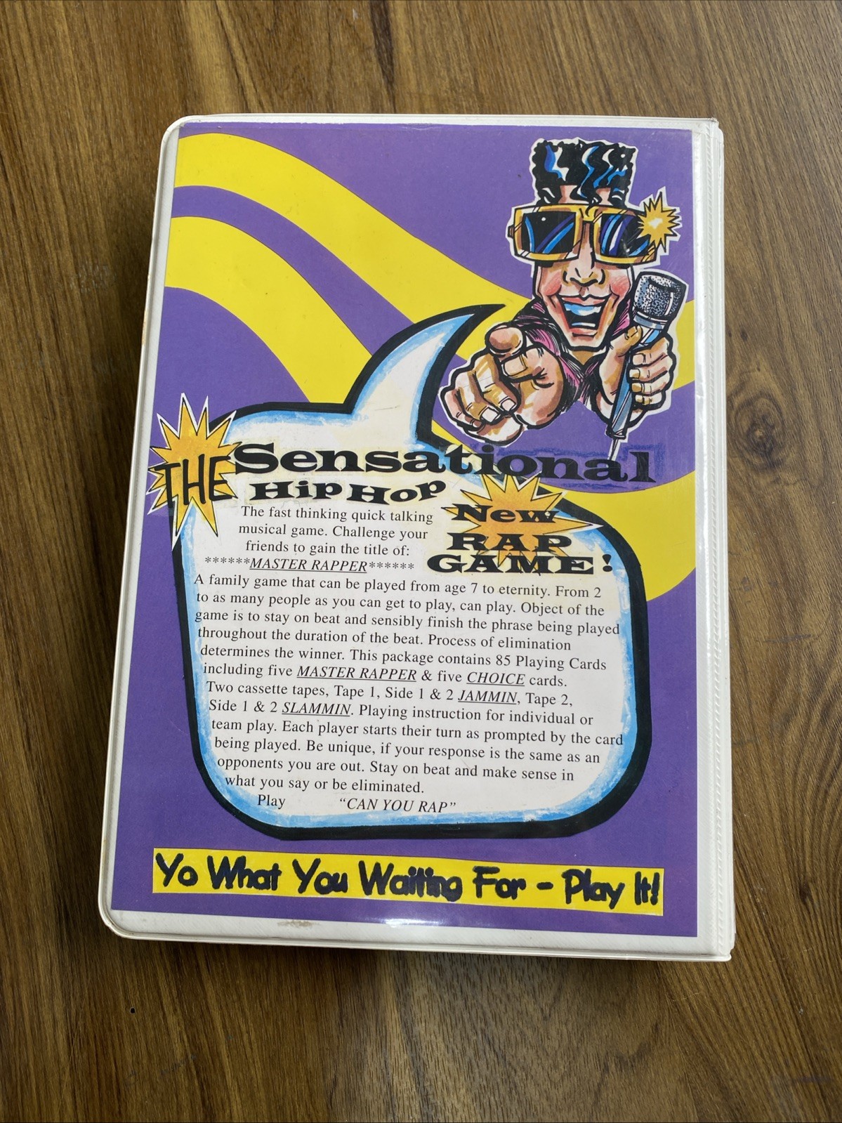 Rare- Sensational Hip Hop New Game: Can You Rap?”.1994