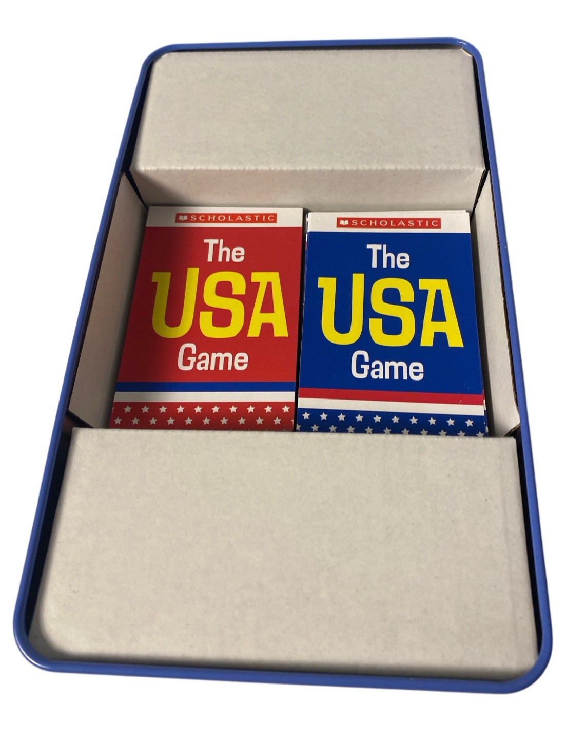 Scholastic USA Geography Card Game Educational Fun for Family and Travel