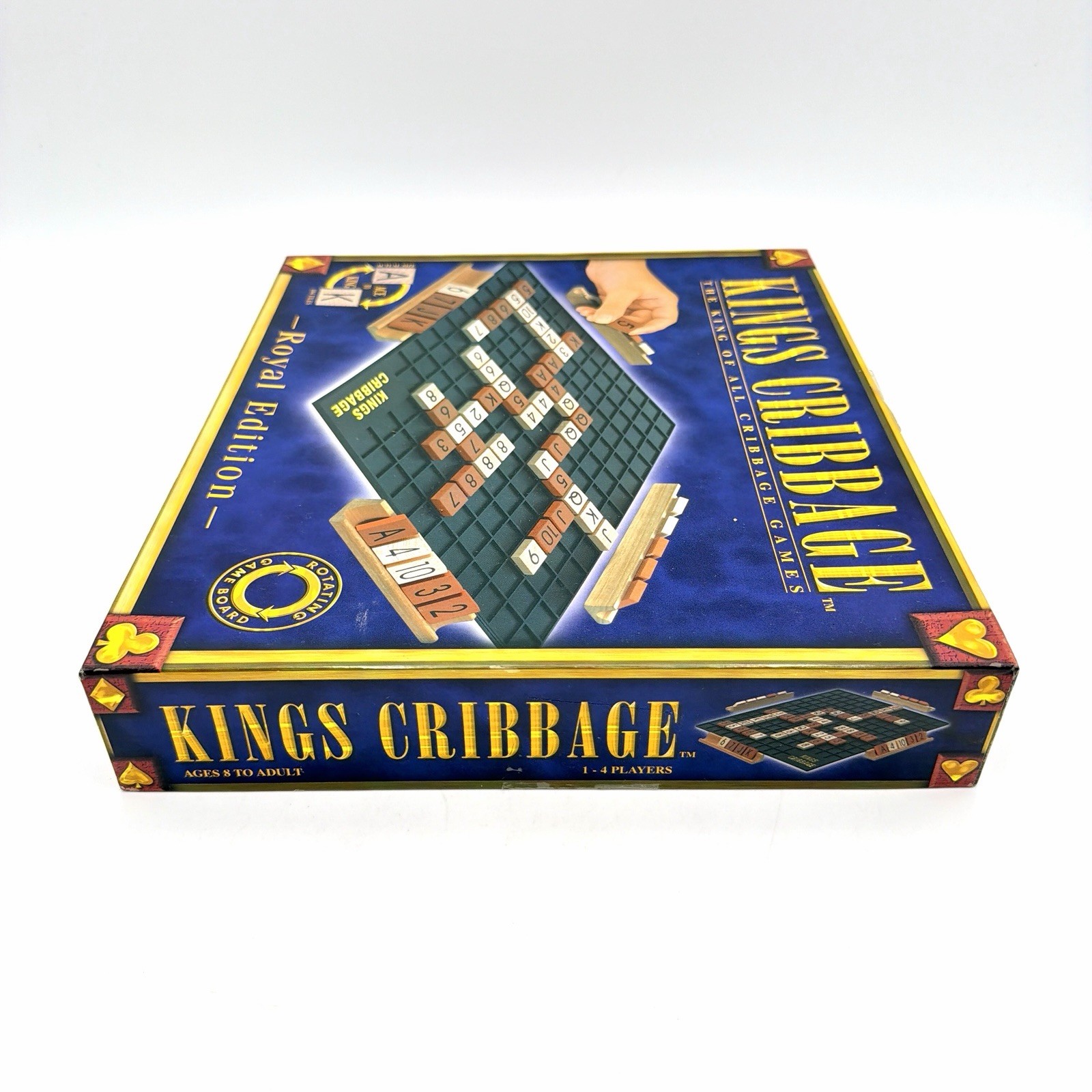 Kings Cribbage Royal Edition Board Game 100% Complete (2013, Everest) NEW – OPEN