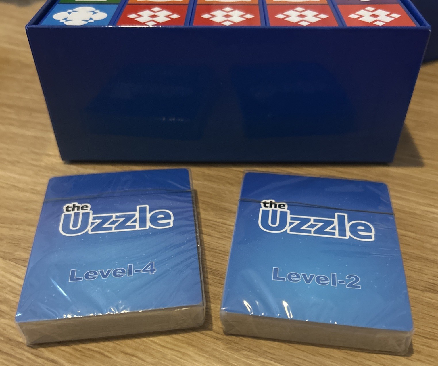 **NEW OPEN BOX**THE UZZLE Family Block Puzzle Game For Age 4 To Adults