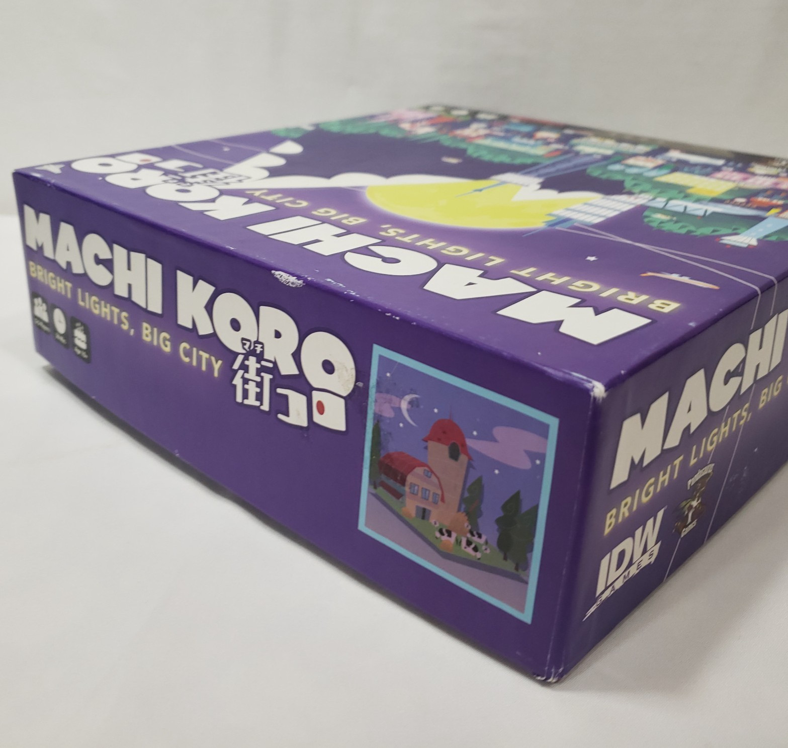 Machi Koro Bright Lights Big City Complete Card Game Family IDW Games 2016