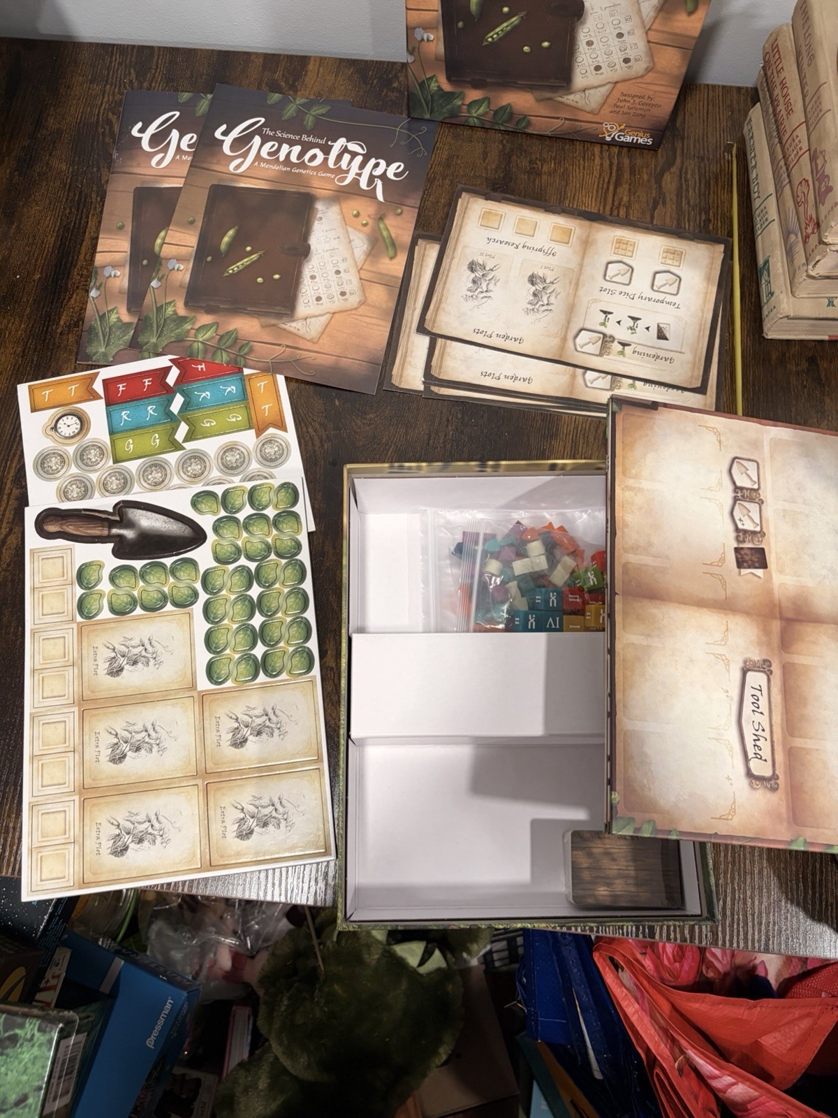 Genotype board game Genius Games Punnett Squares