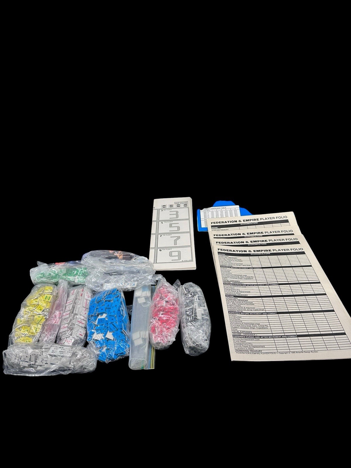 Task Force Games # 5006 Federation and Empire War Strategy Game – Punched