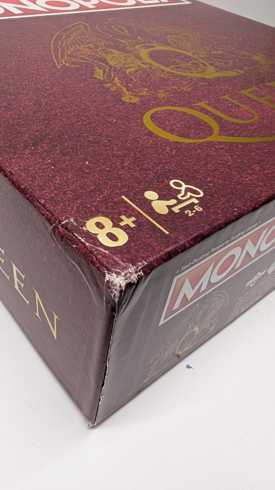 Monopoly Queen Edition Board Game – Freddie Mercury OPEN BOX NEW