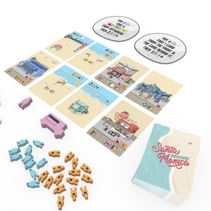 Santa Monica Boardgame by AEG Alderac Entertainment
