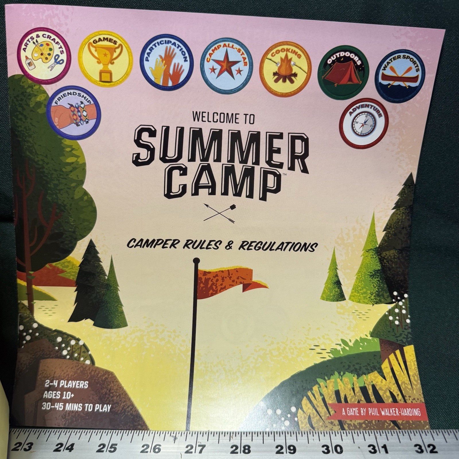 Summer Camp Board Game – Complete – NEW – Buffalo Games – Ships Free – Summer